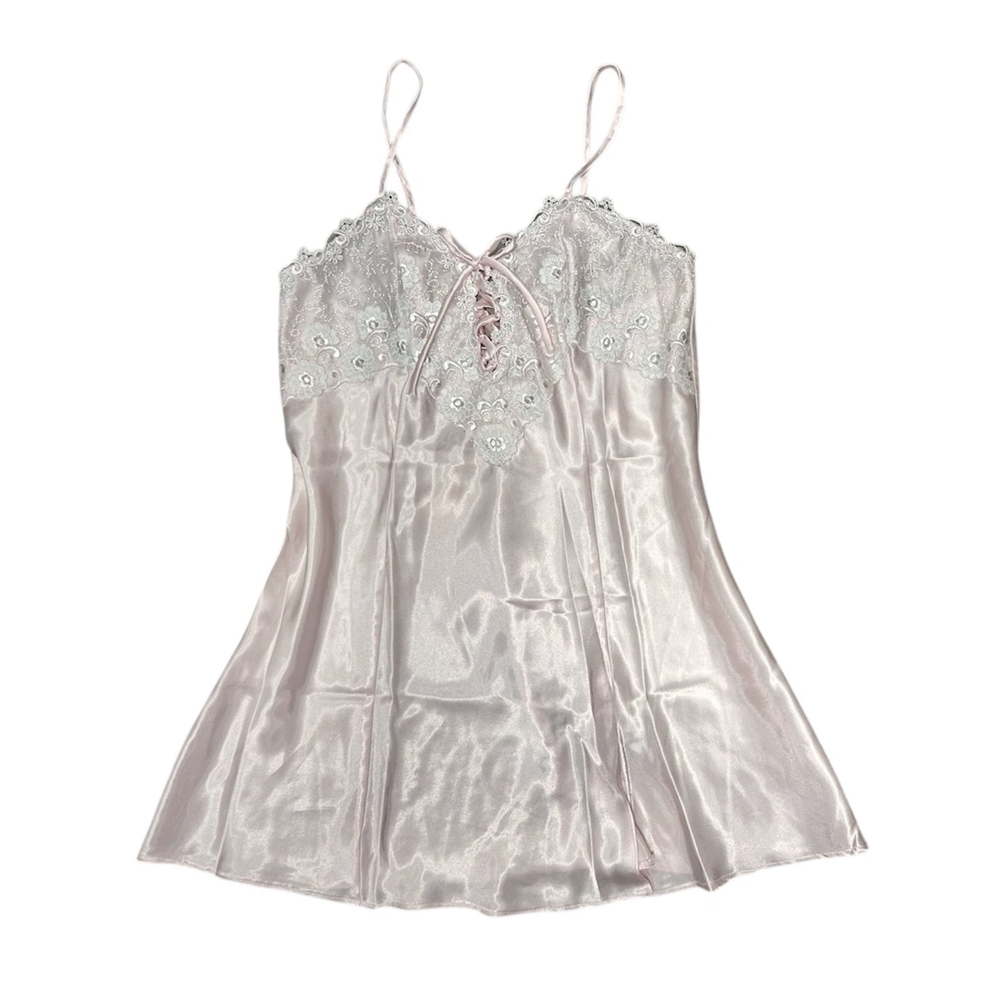 Lace Silk Dress