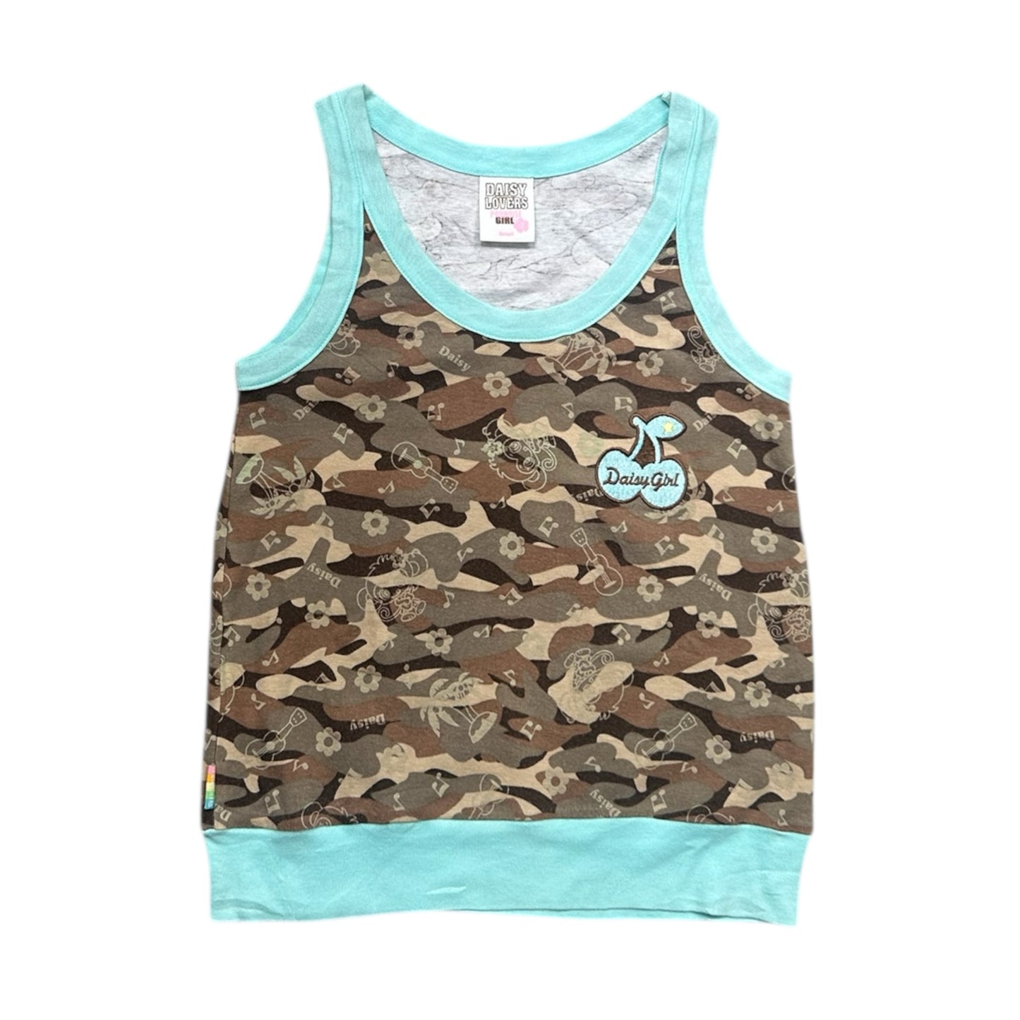 Daisy Lovers Camo Tank Top