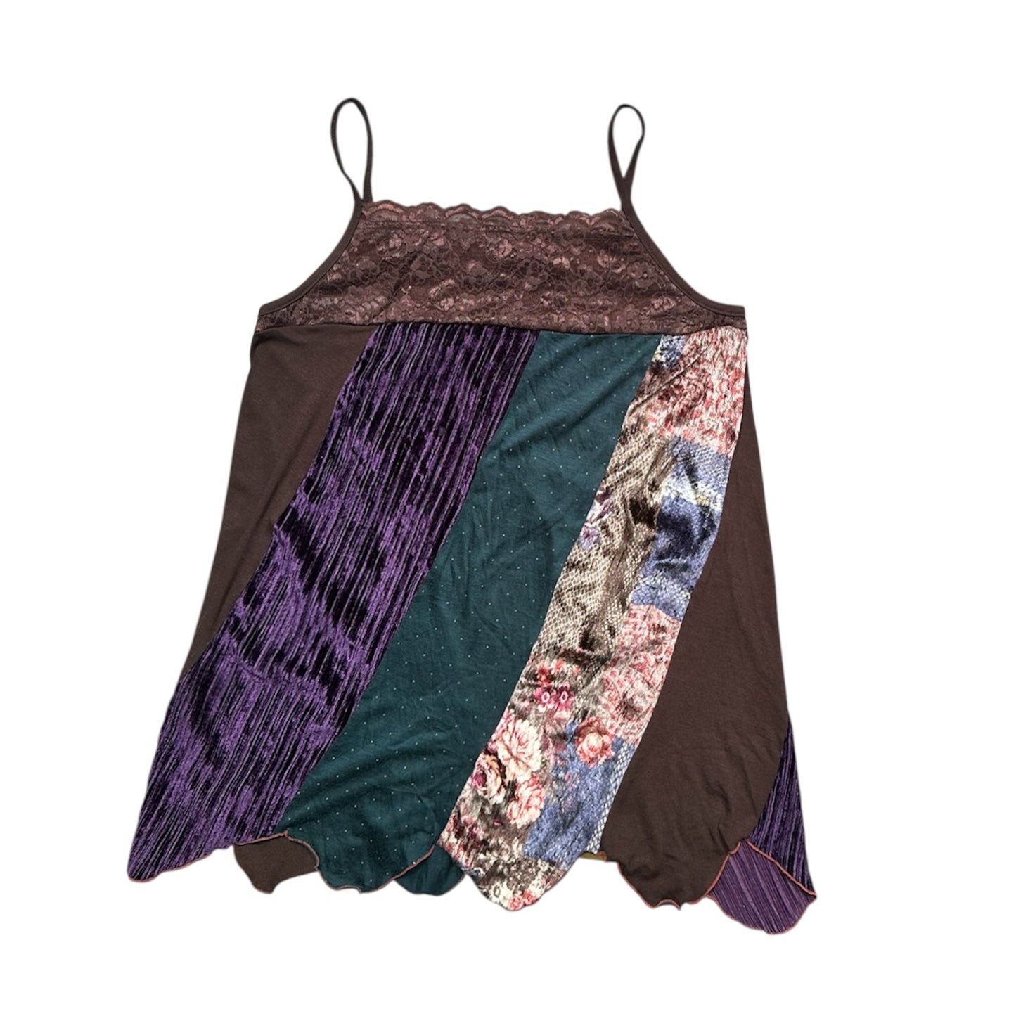 Lace Trim Splicing Camisole