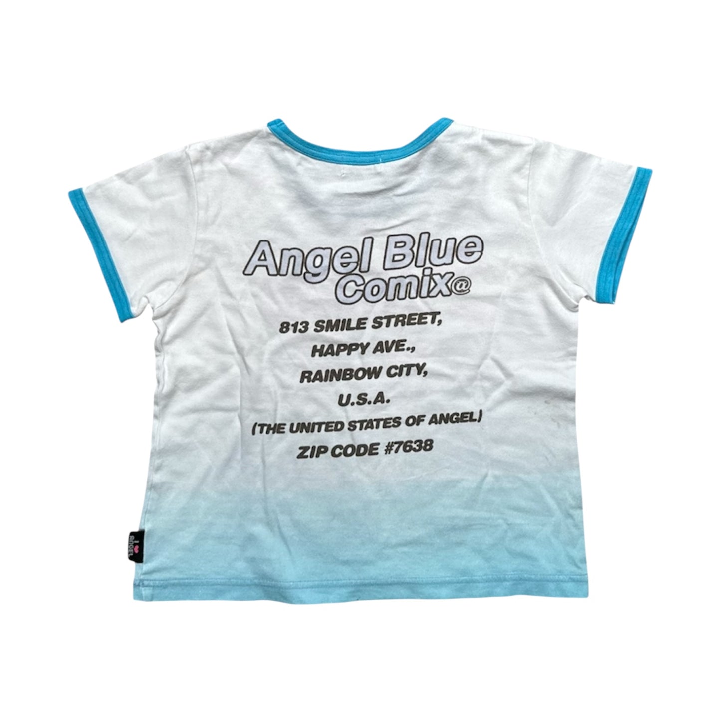 Angel Blue Comix Baby Tee