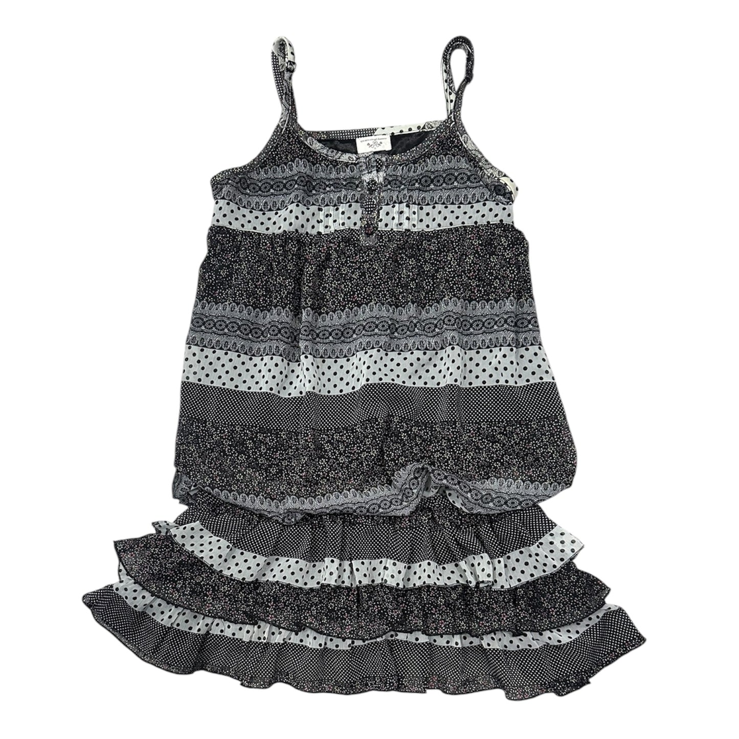 Floral Button Up Cami Dress