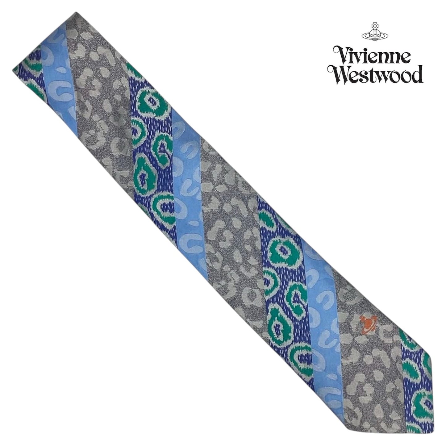 Vivienne Westwood Leopard Pattern Tie
