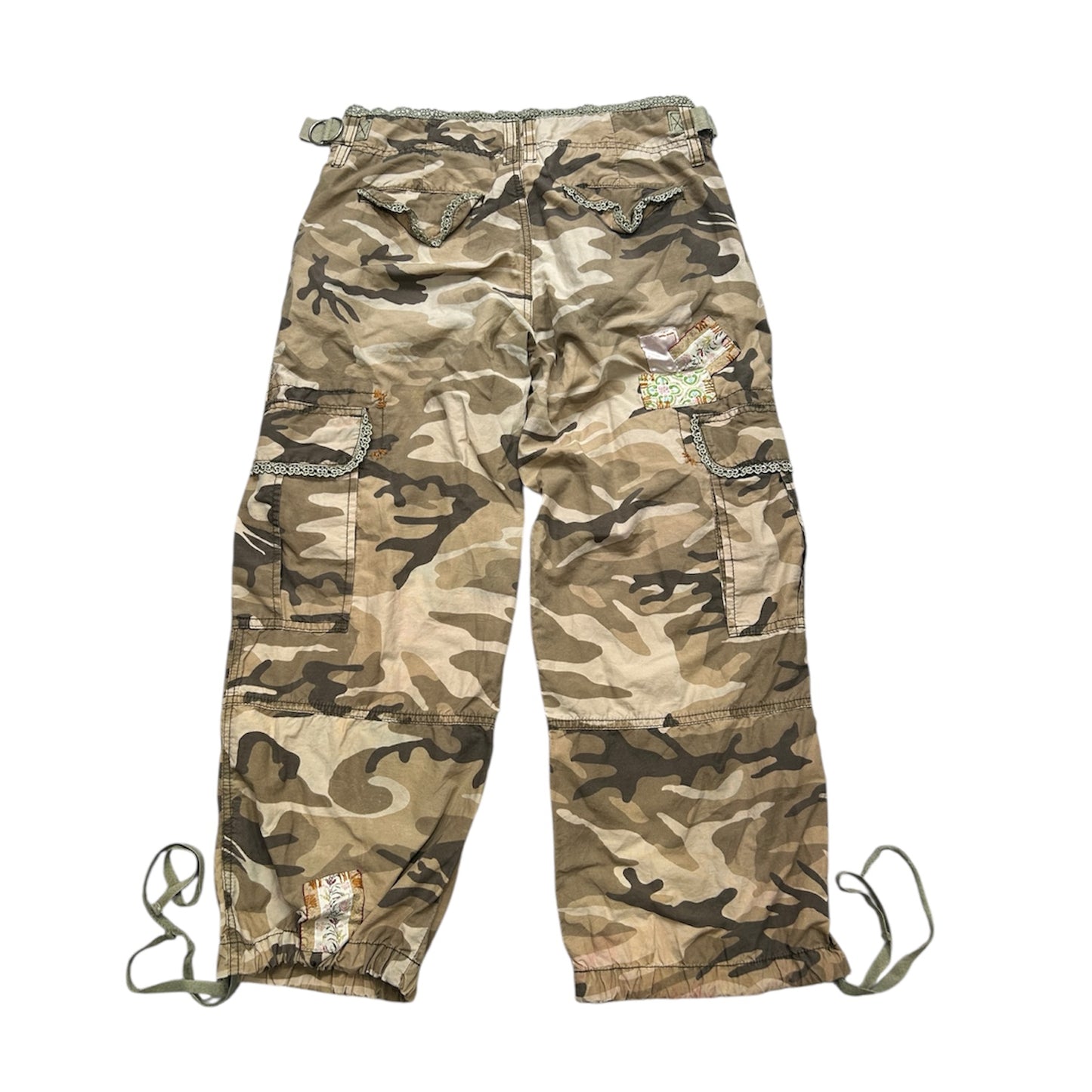 Patched Camo Pants
