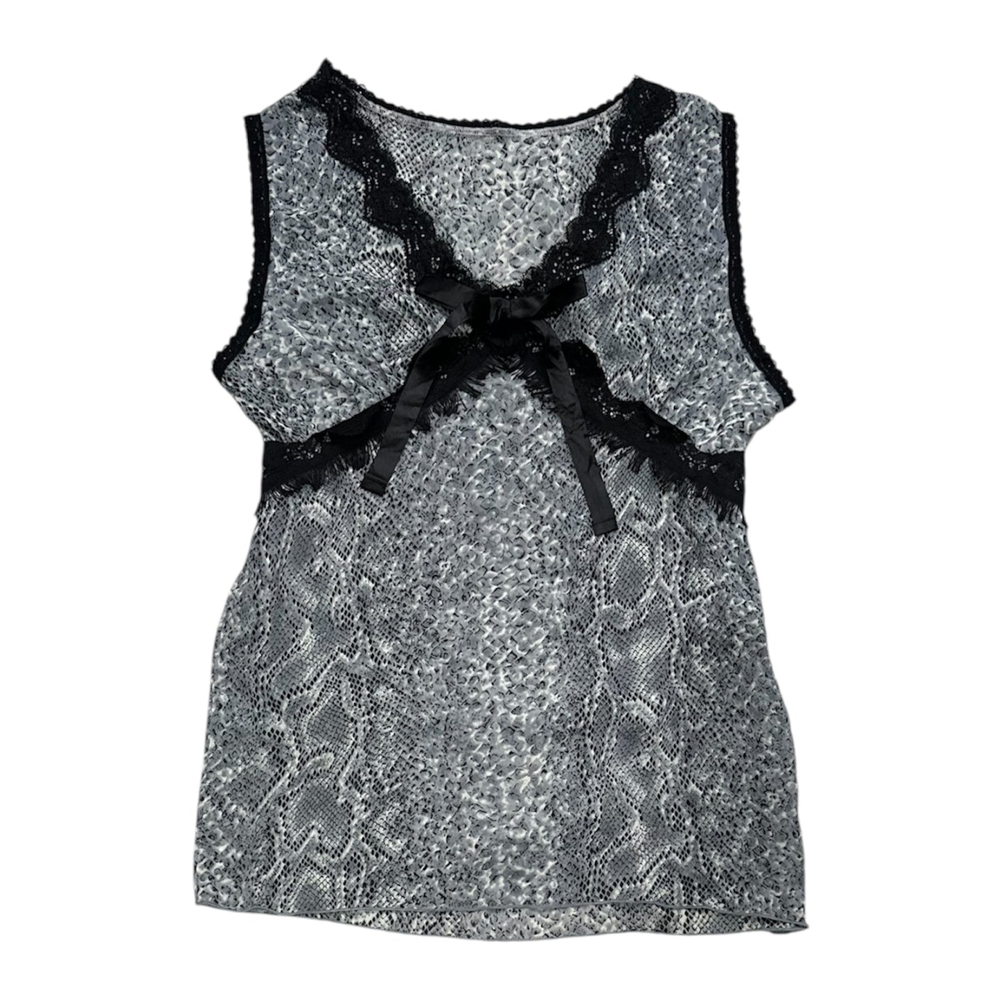 Snake Print Vest