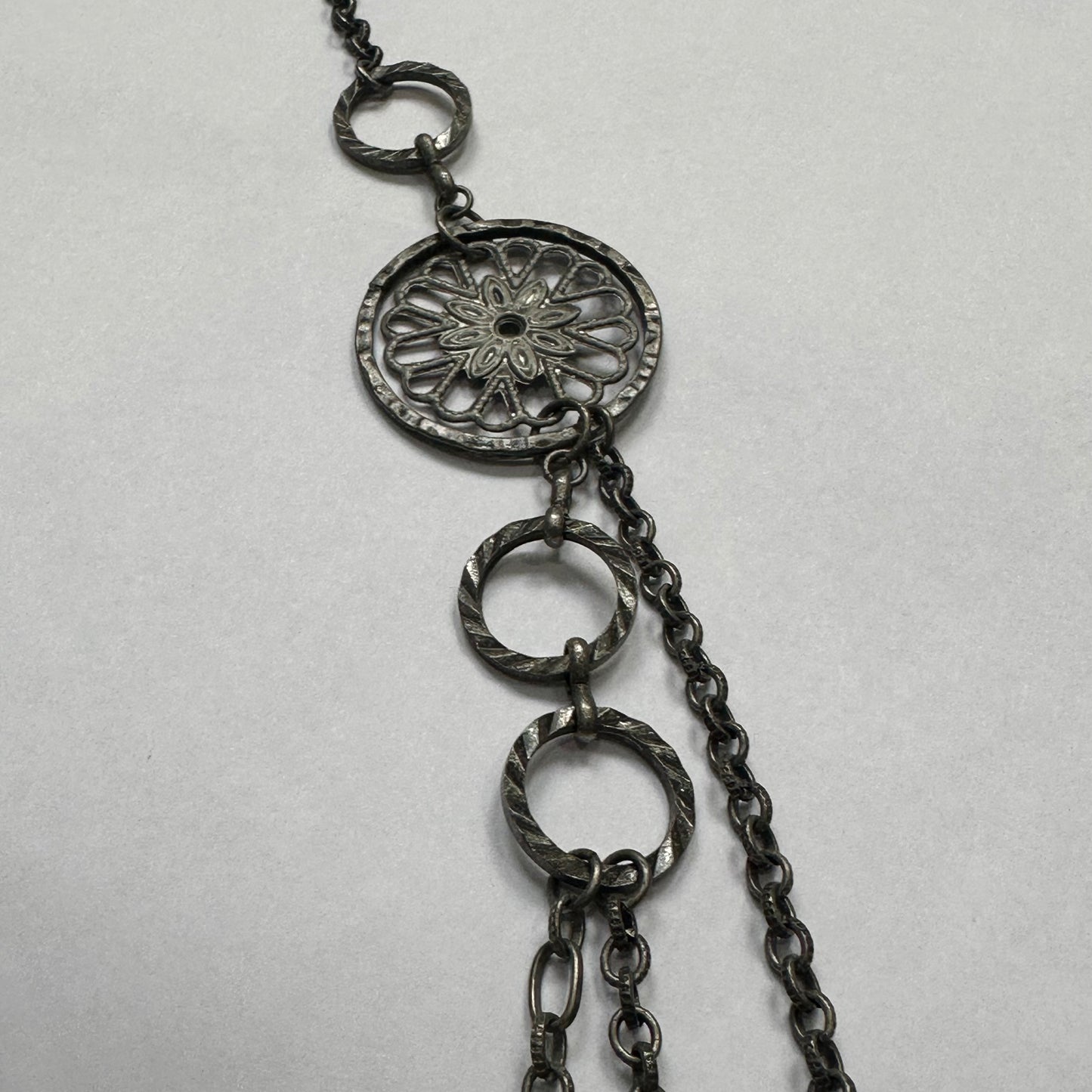 Orbit Medallion Layers Necklace