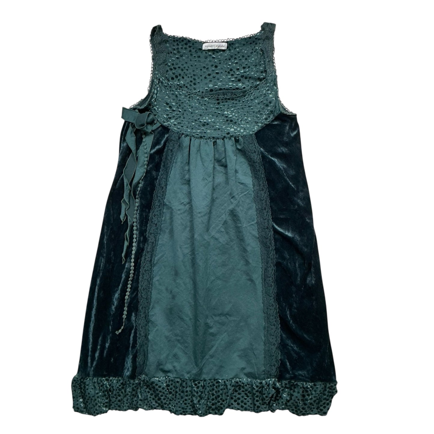 Velvet Splicing Dress