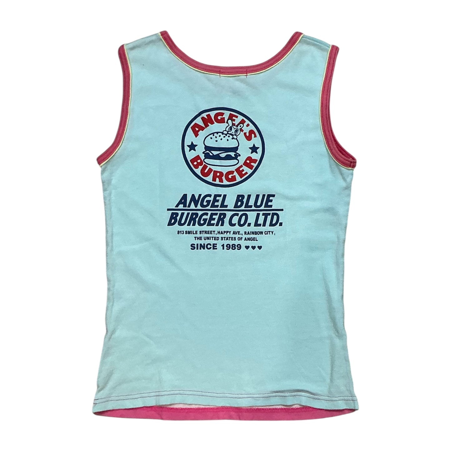 00s Angel Blue 'Angel's Burger' Top