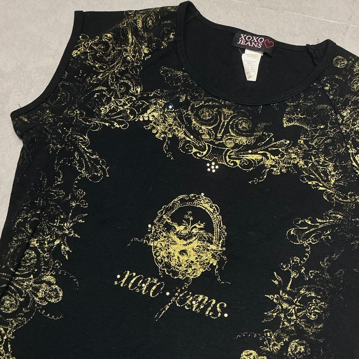 XOXO Jeans Tank Top