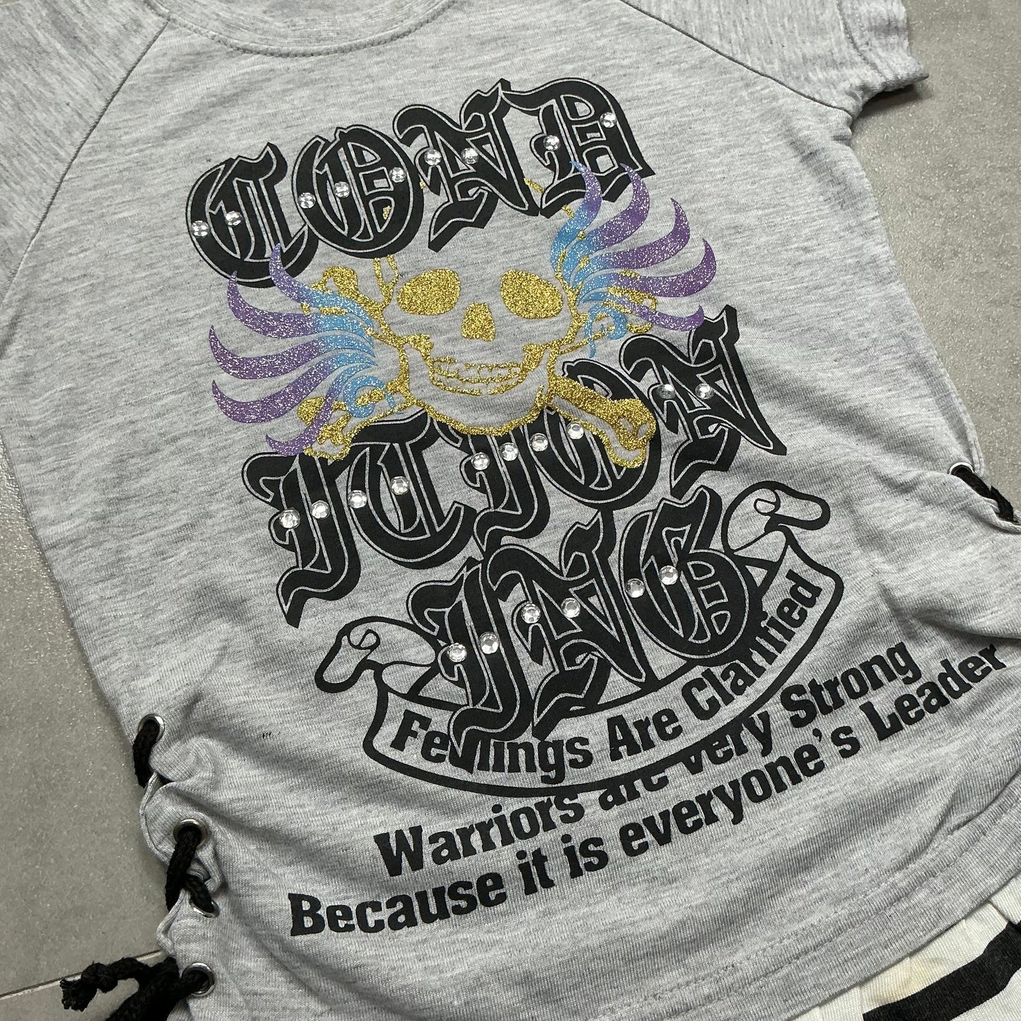 Skull Baby Tee