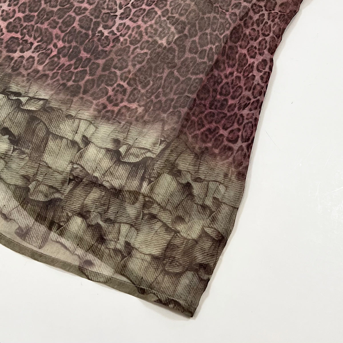 Leopard Mesh Print Camisole