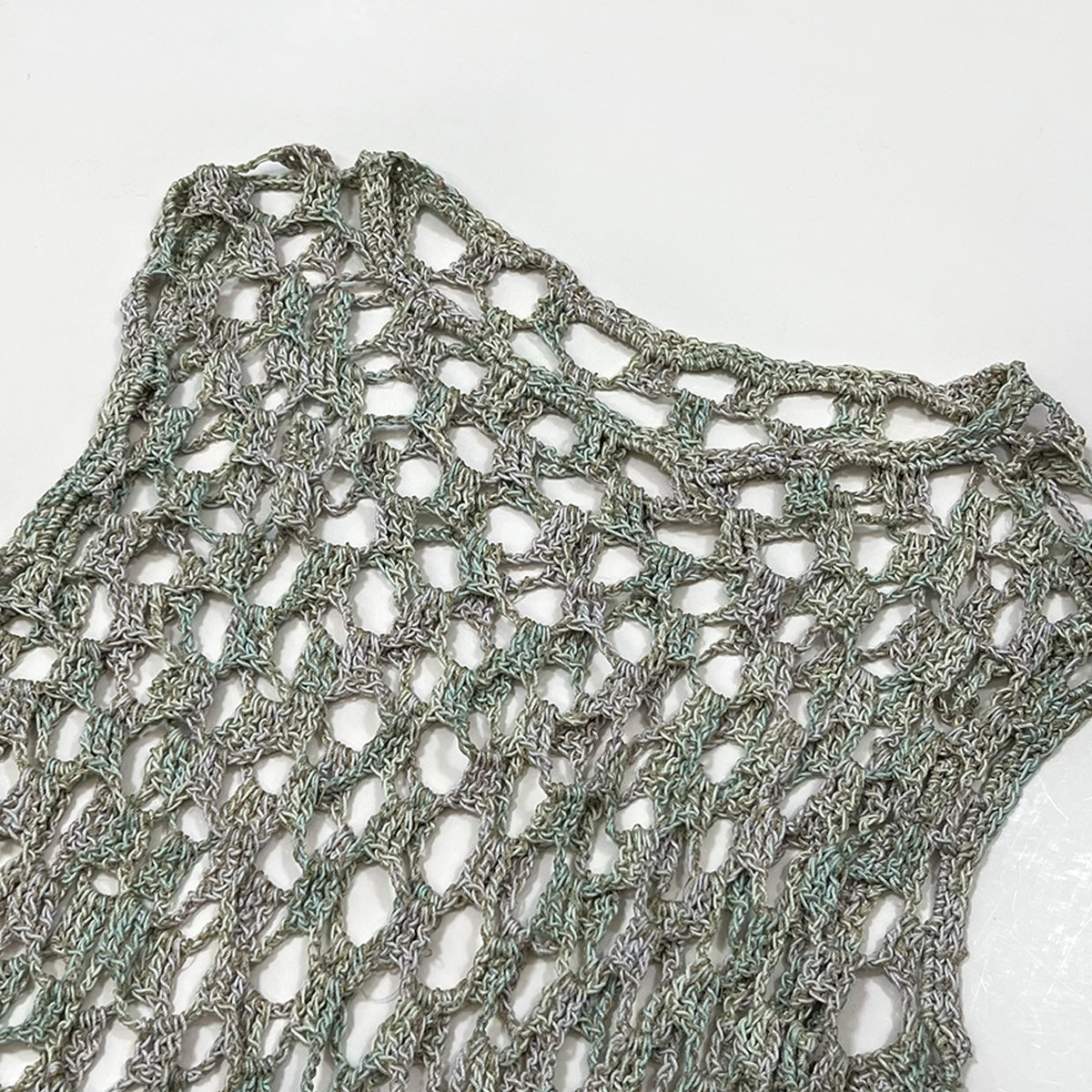 Crochet Openwork Vest