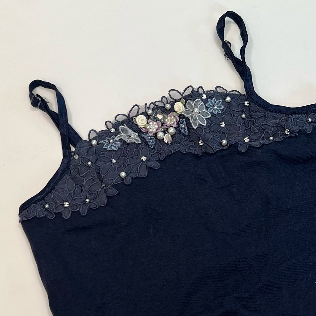 Axes Femme Beaded Trim Camisole