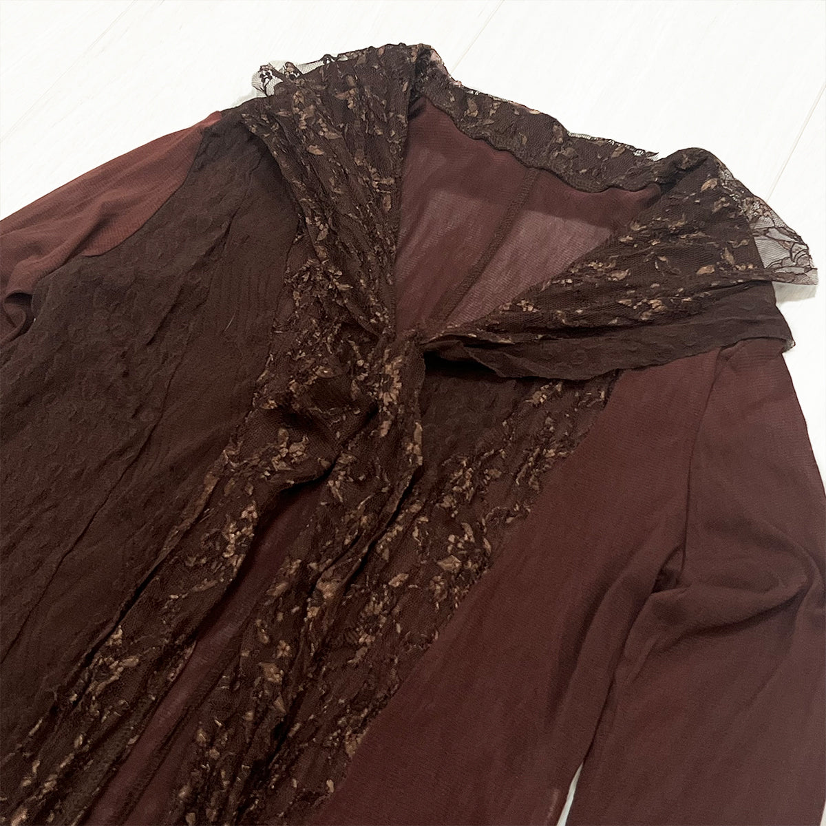 Lace Mesh Cardigan
