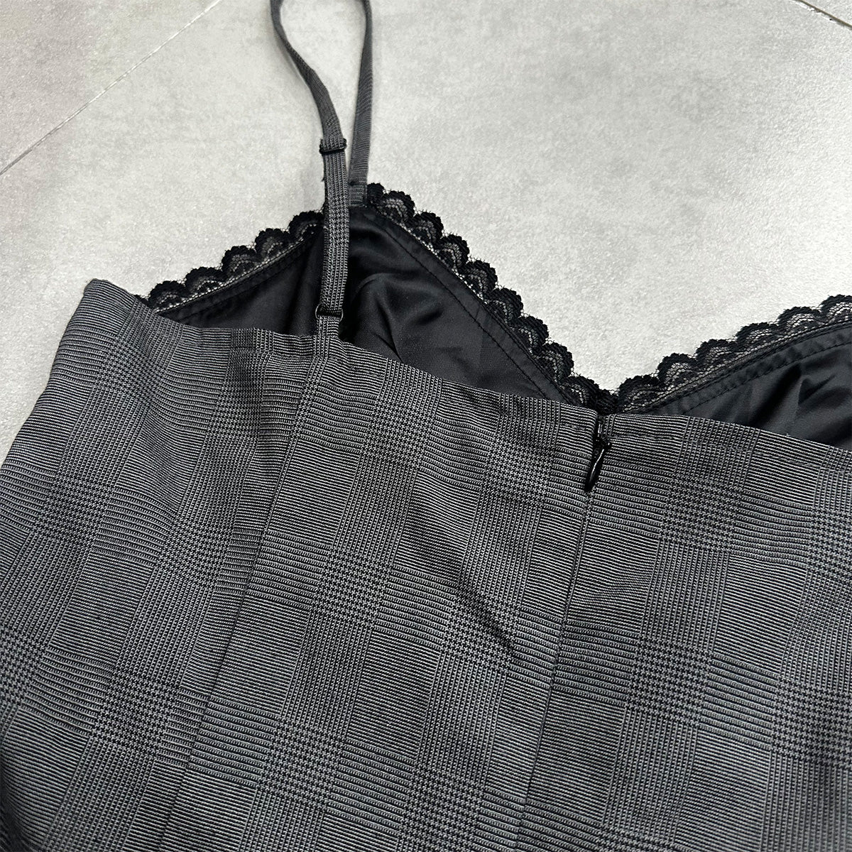 Lace Trim Cami Dress