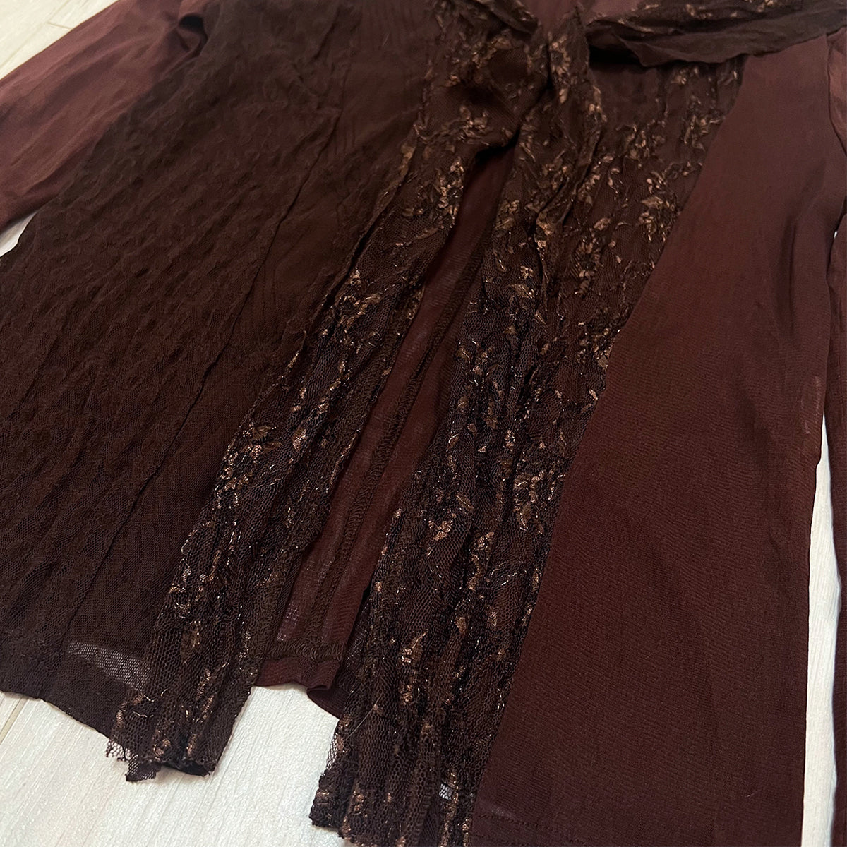 Lace Mesh Cardigan