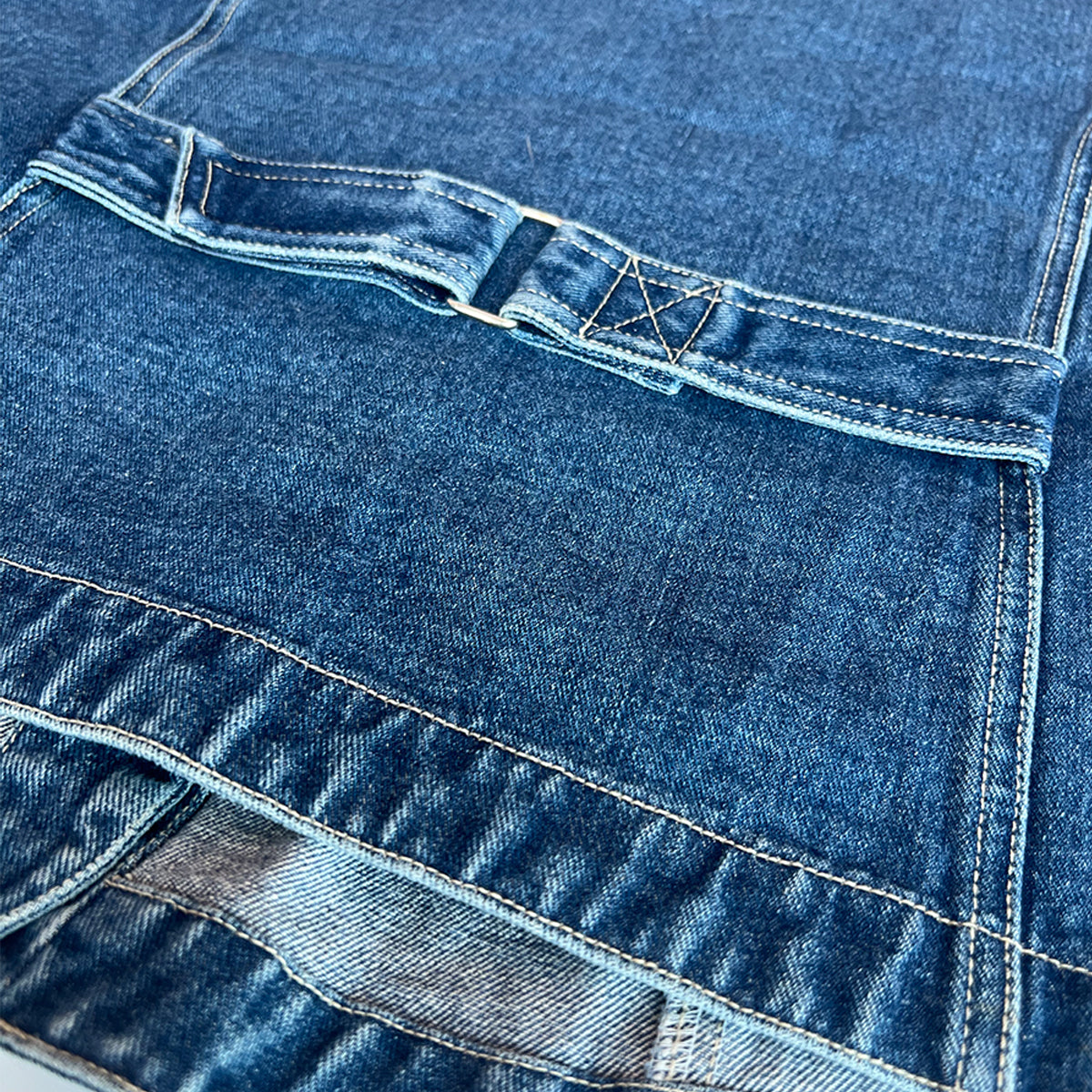 00s Unisex Cowboy Denim Vest