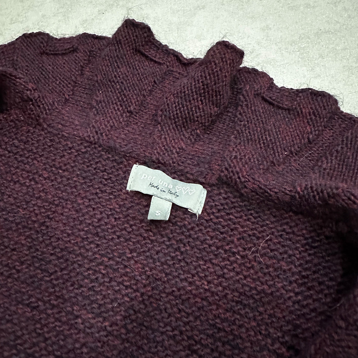 Ruffle Knit Cardigan