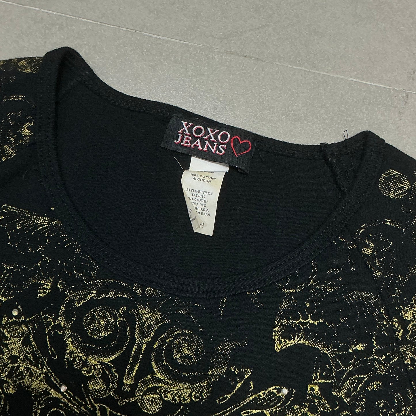 XOXO Jeans Tank Top