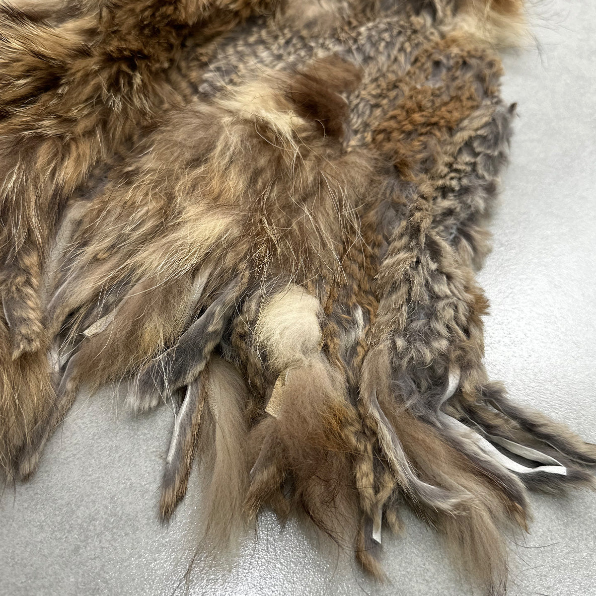 Rabbit and Raccoon Fur Vest Outer