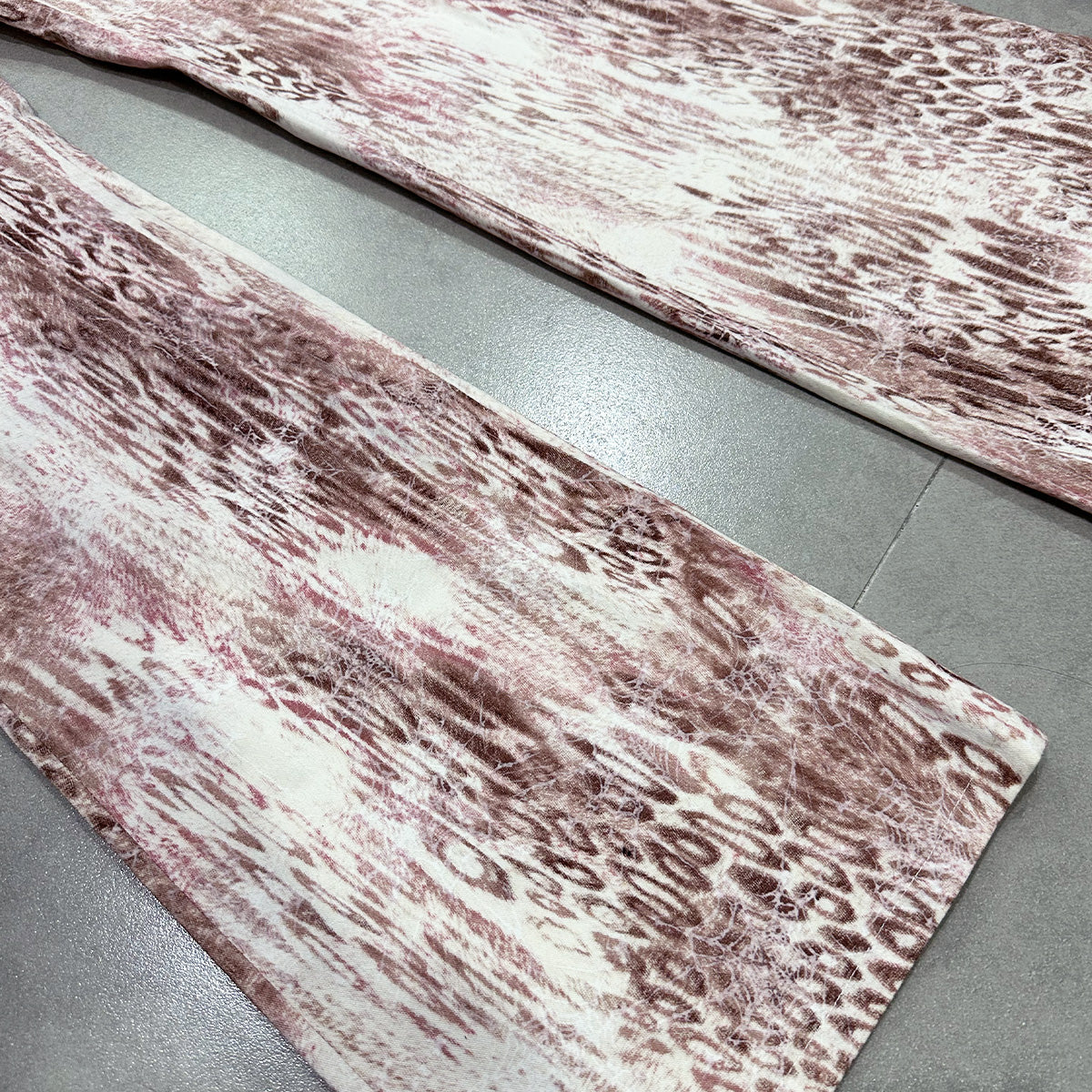 Leopard Boot Cut Jeans