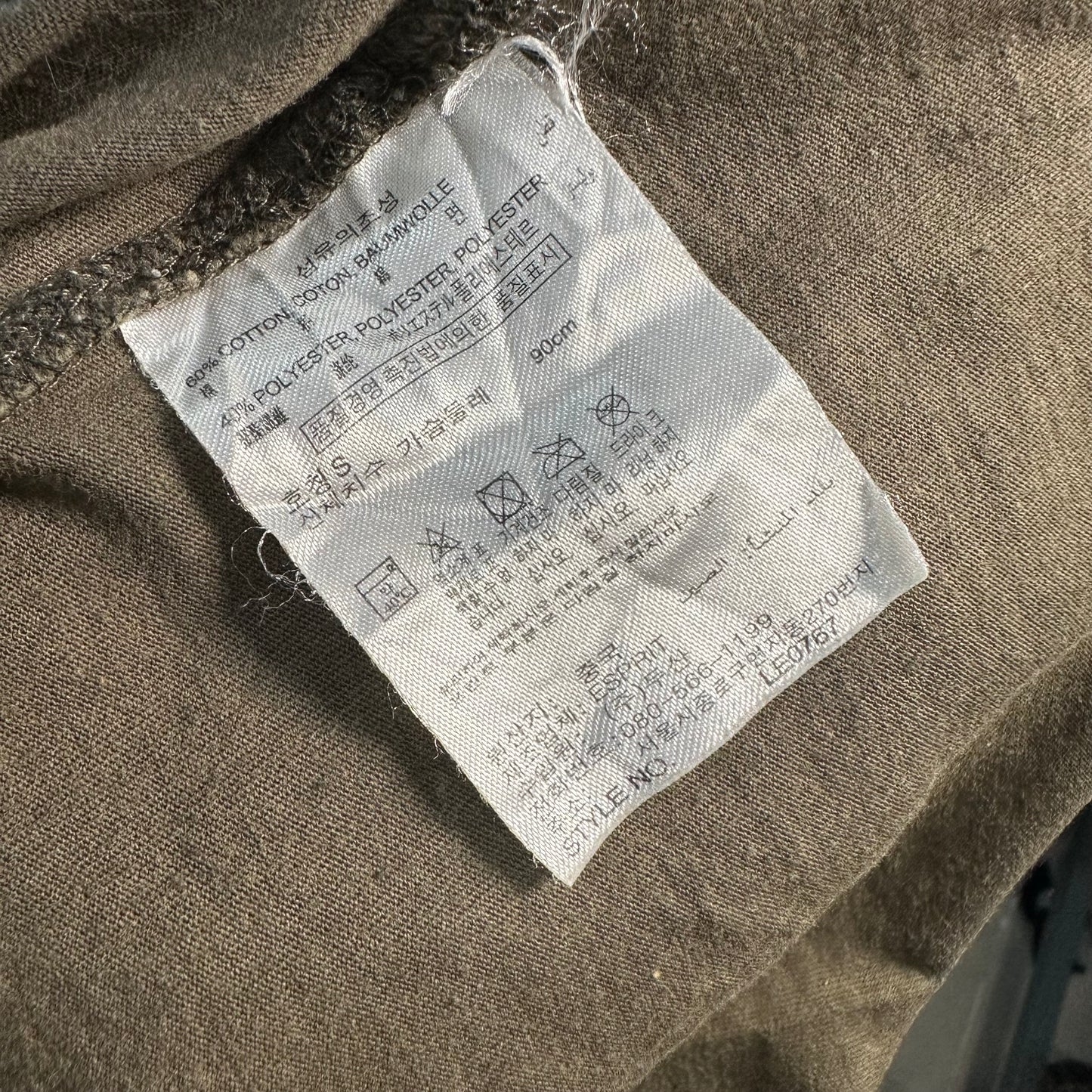 Letter Print Short Sleeves Top