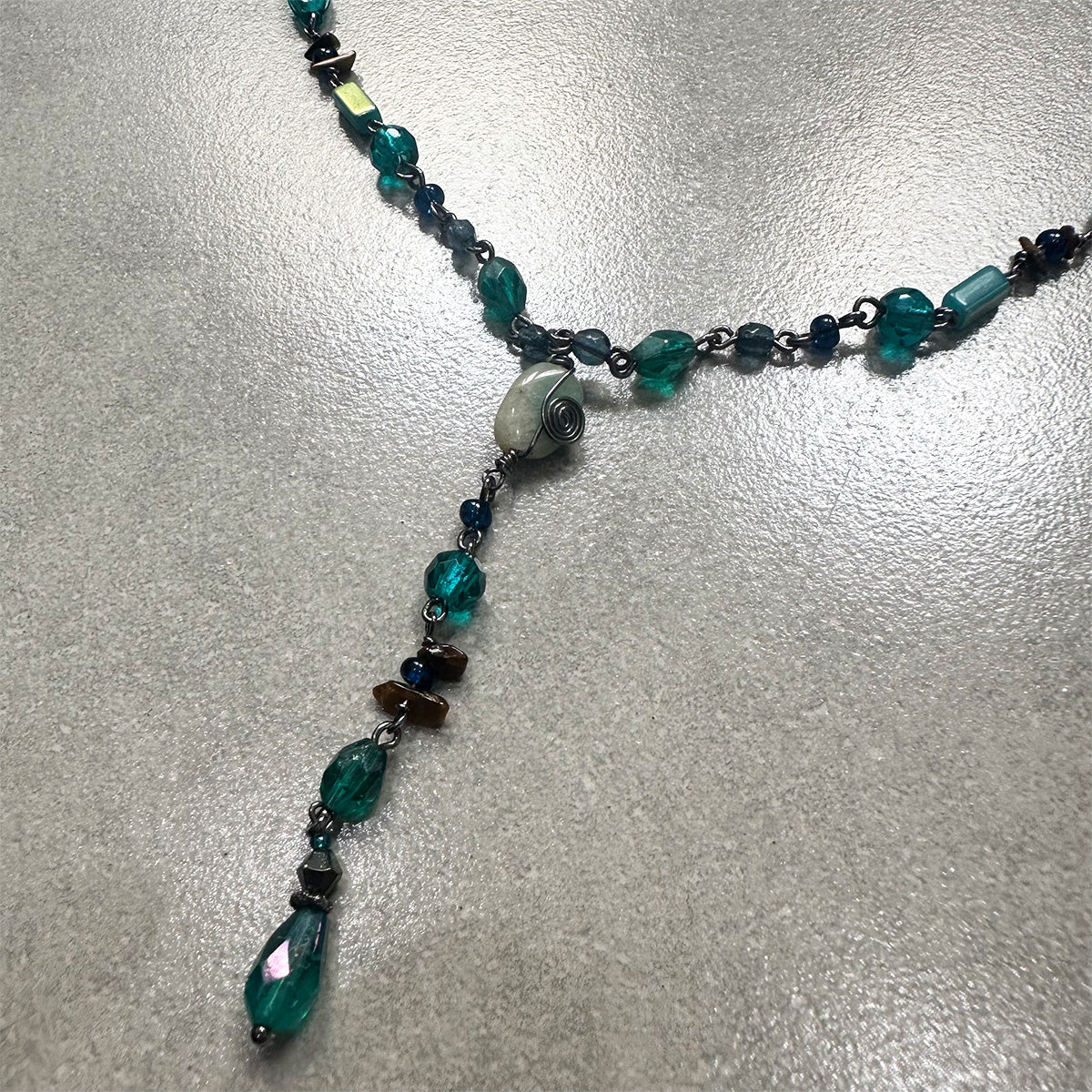 Ocean Mist Cascade Necklace