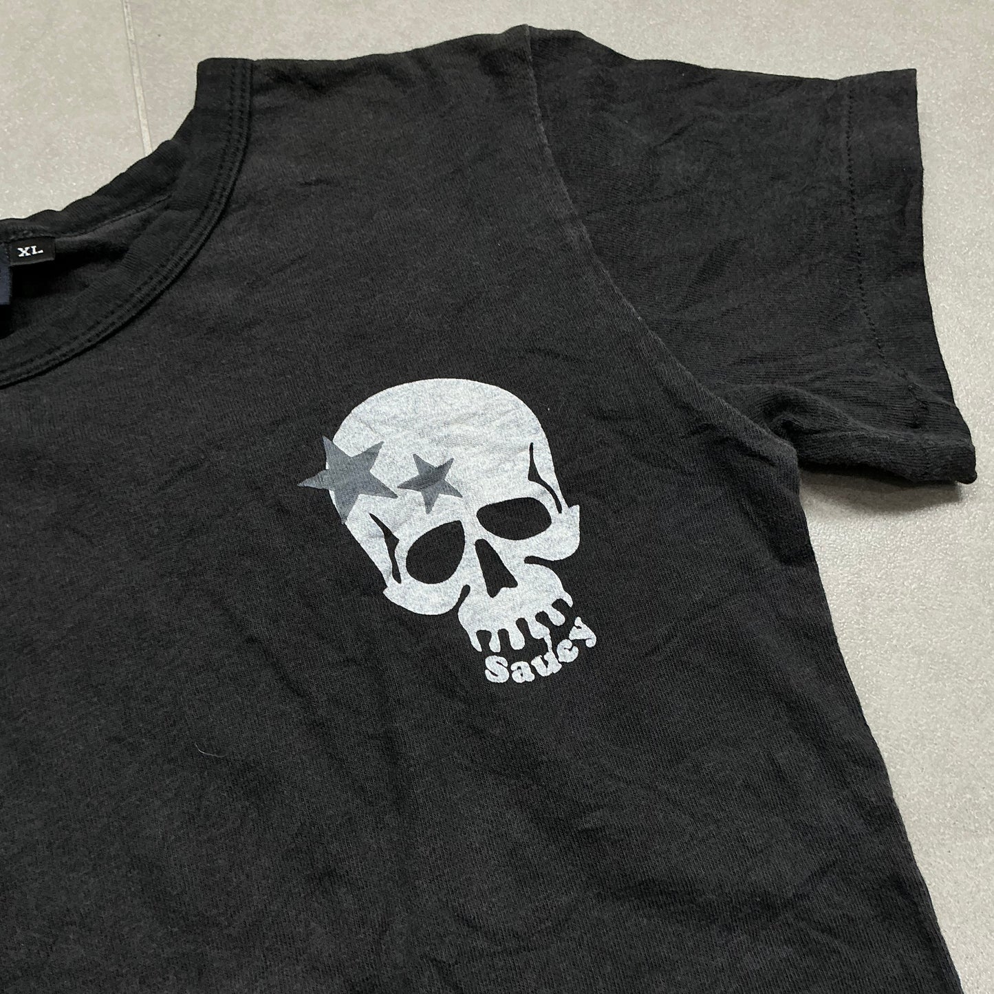 Skull Tee with Back Wings
