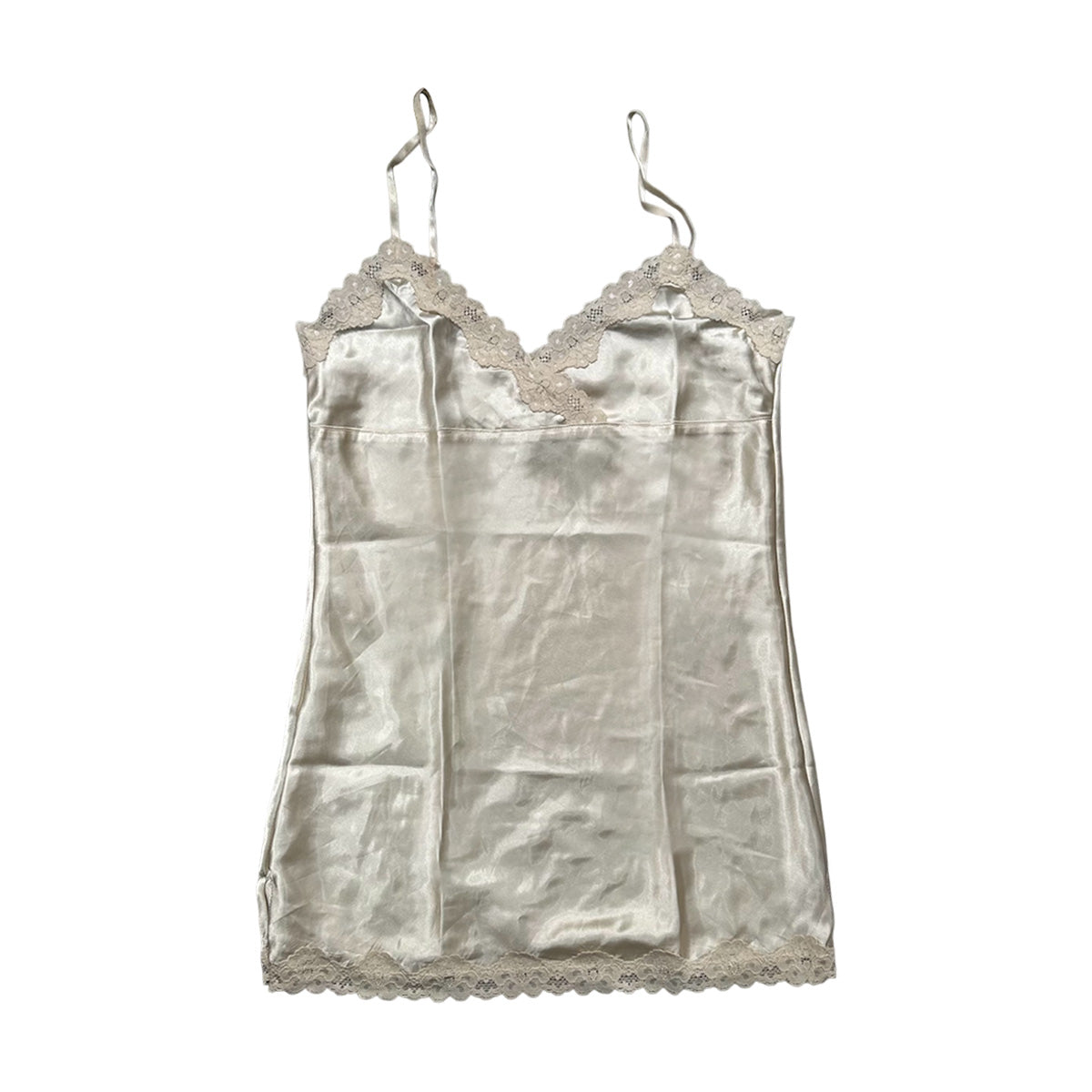 Lace Trim Slik Camisole