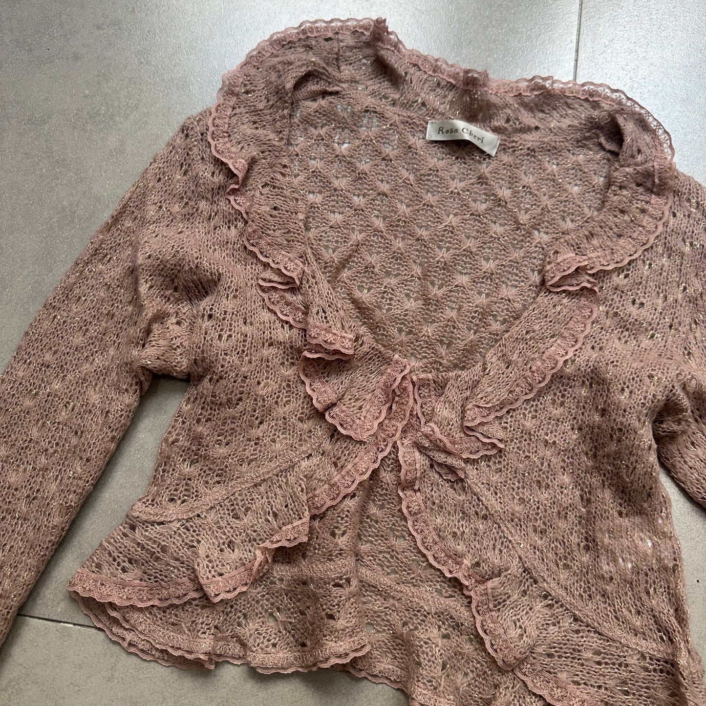 Rosa Cheri Knit Cardigan