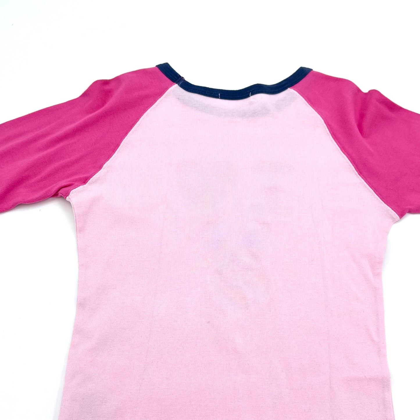 Angel Blue I ♡ Bunny Raglan Long Sleeves Top