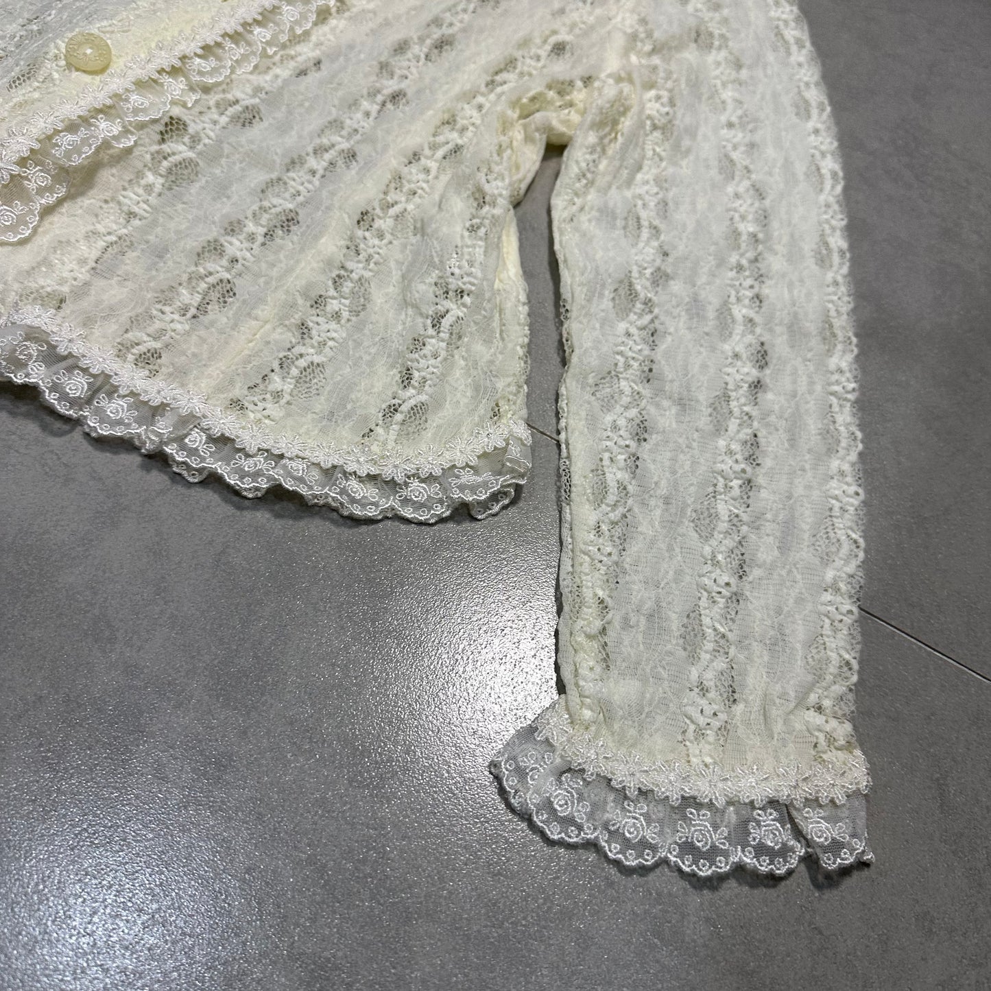 Sheer Floral Cardigan