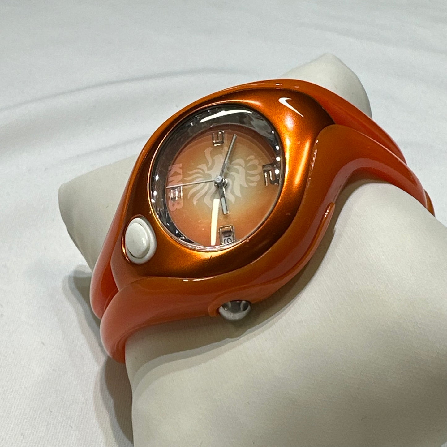 00s Nike Triax Swift Analog KNVB Nederland Football Association Watch WR0078