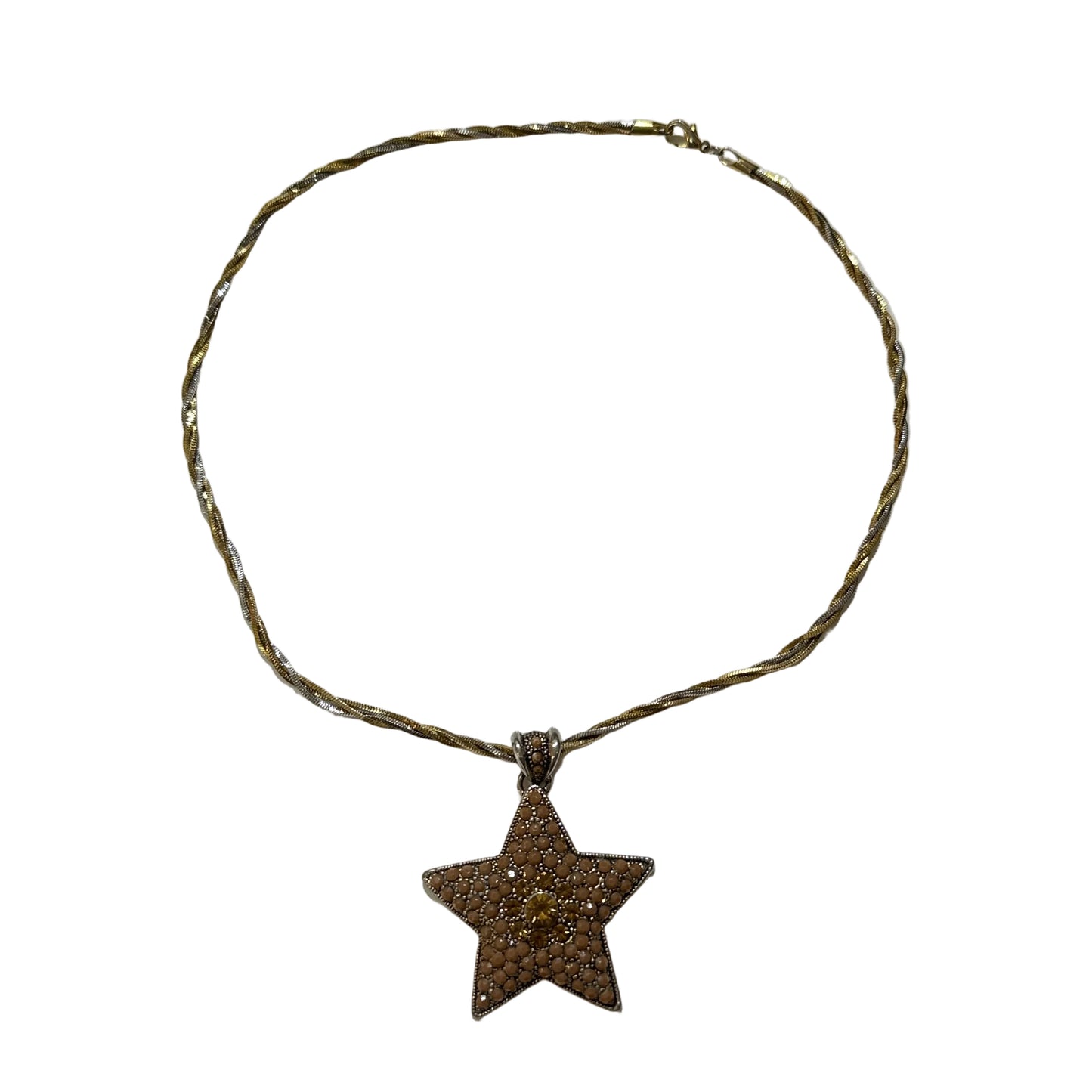 Star Rhinestone Necklace