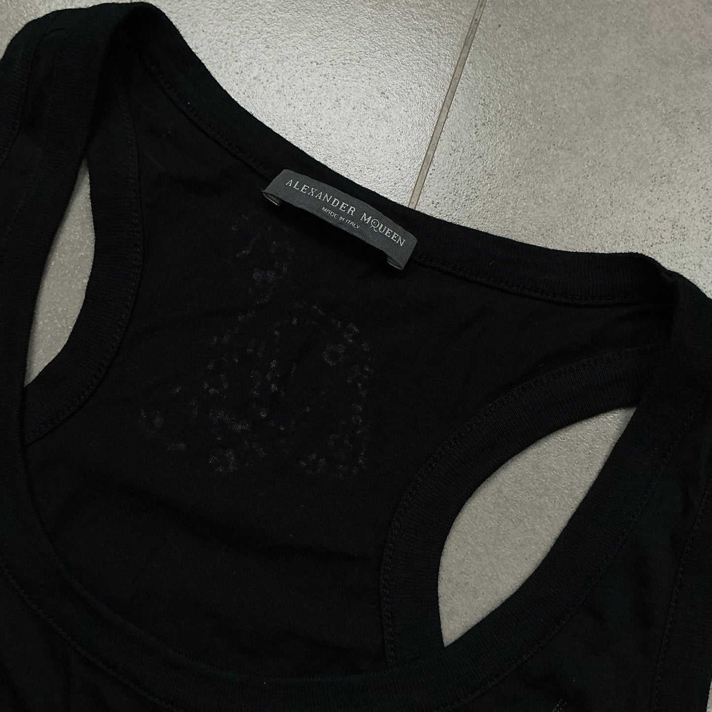 Alexander Mcqueen Skull Tank Top