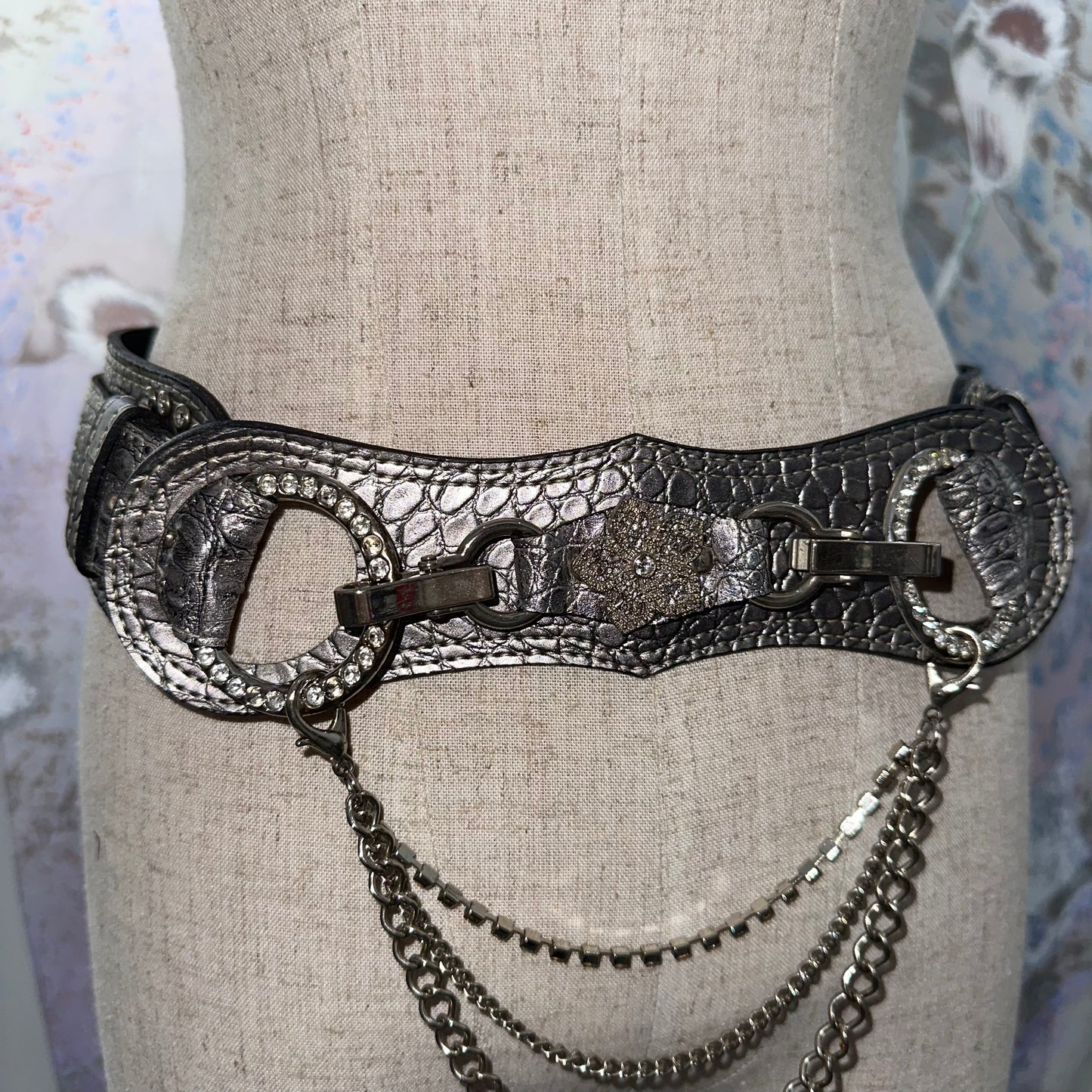 Sliver Leather Belt