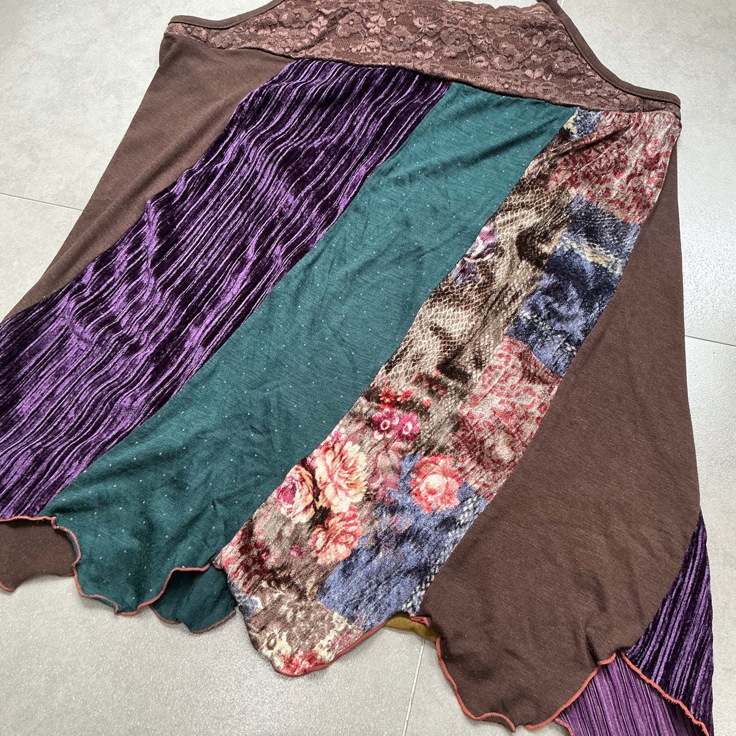 Lace Trim Splicing Camisole