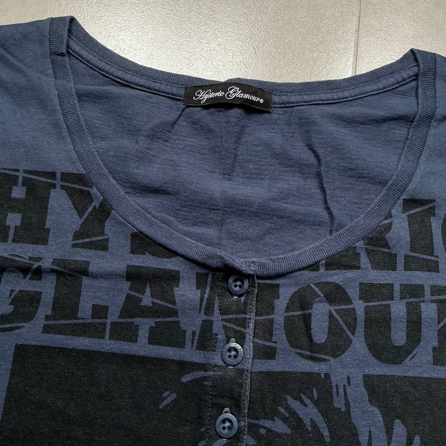 Hysteric Glamour Button Up Tee