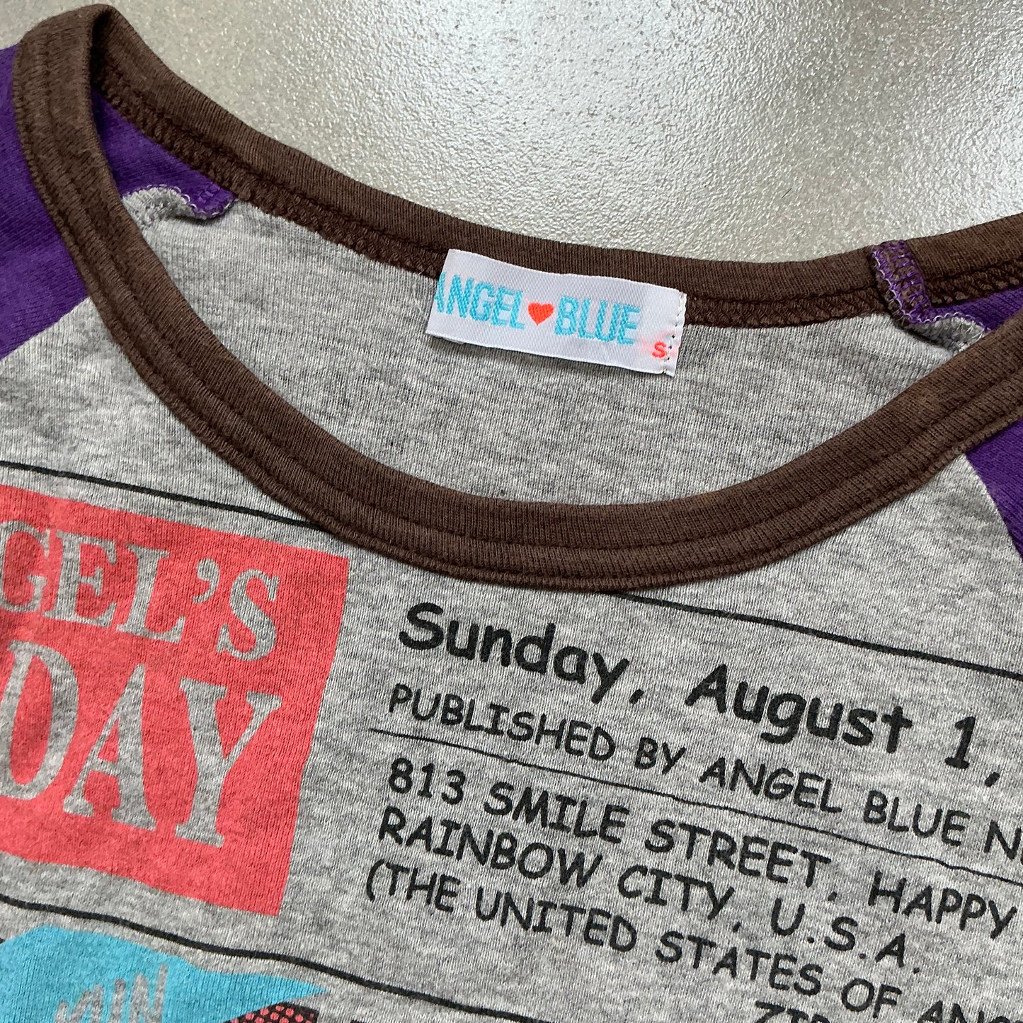 Angel Blue News Long Sleeves Top