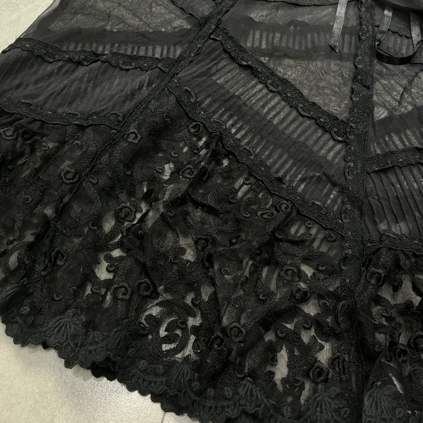 Sheer Mesh Camisole Dress
