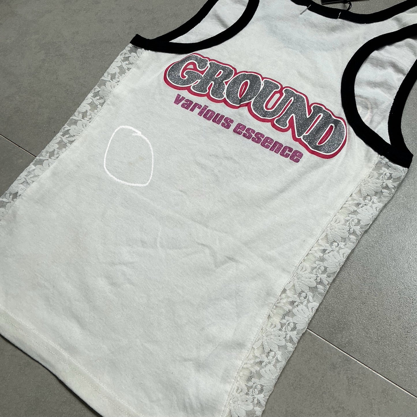 Mesh Heart Tank Top