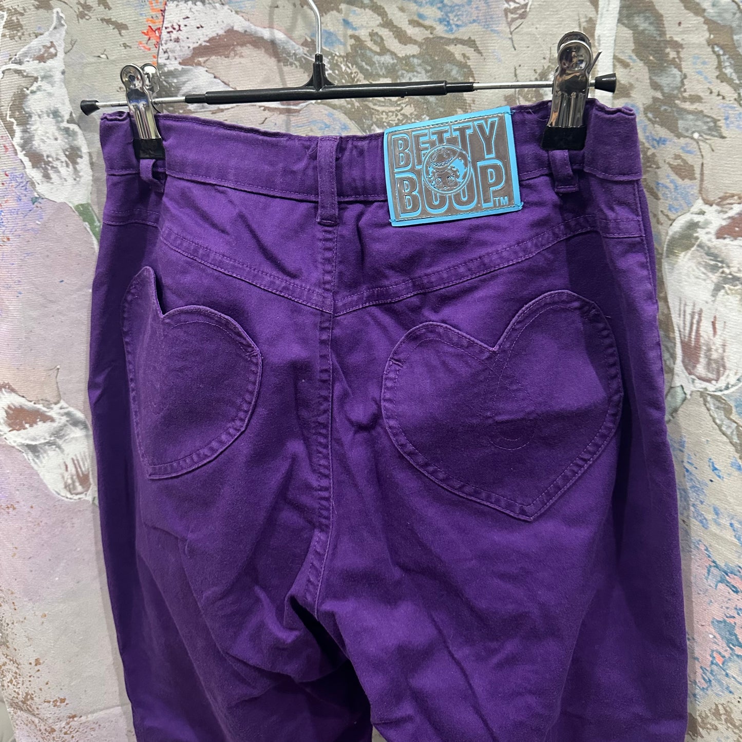Betty Boop Snake Print Bootcut Pants