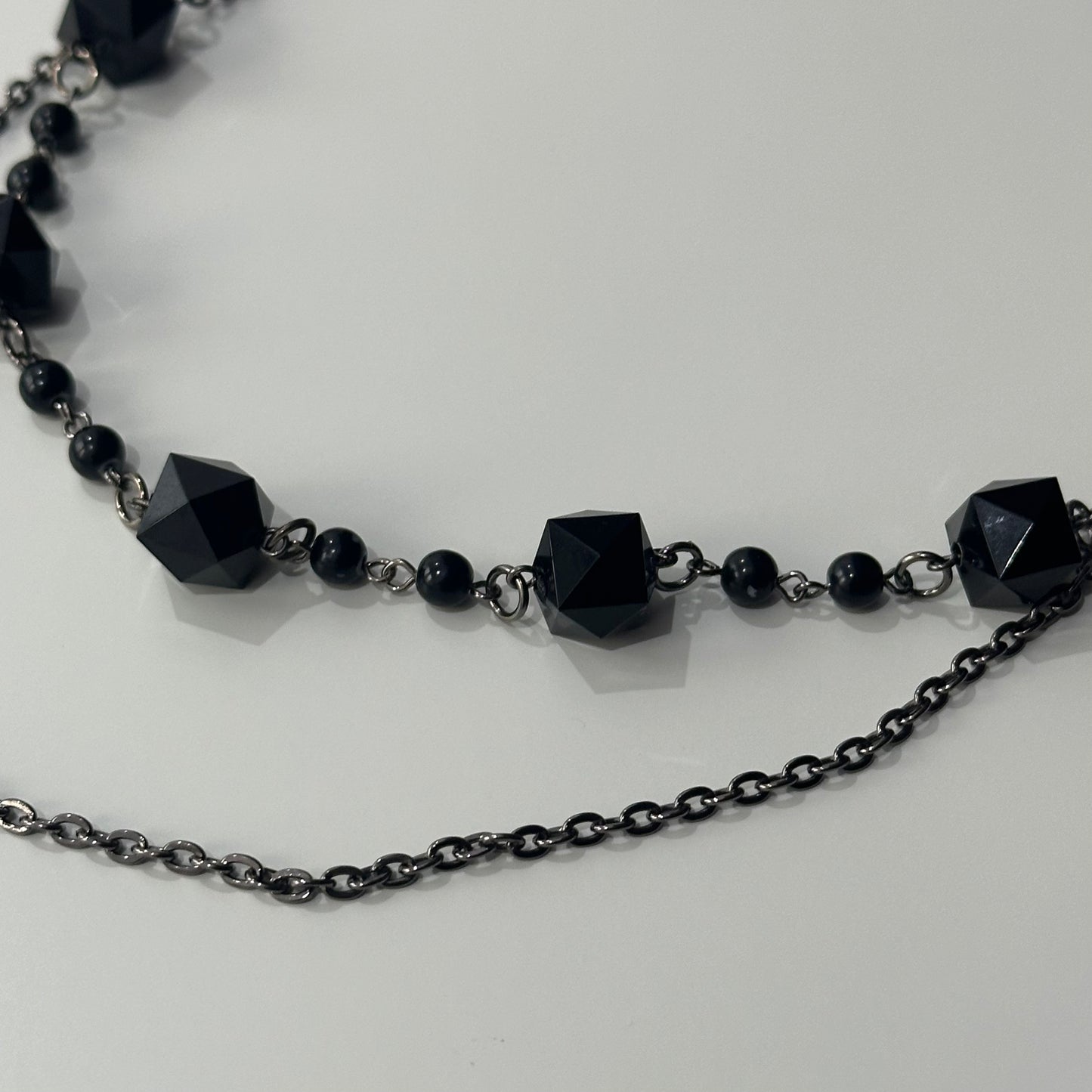Midnight Geometry Necklace