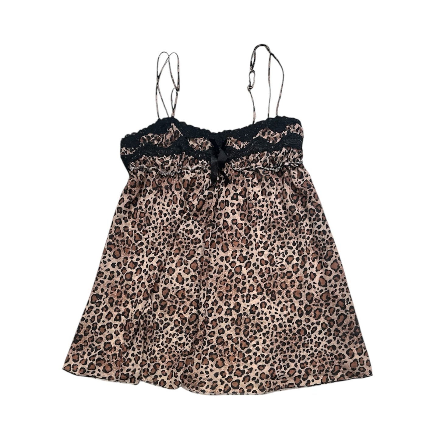 Leopard Mesh Camisole
