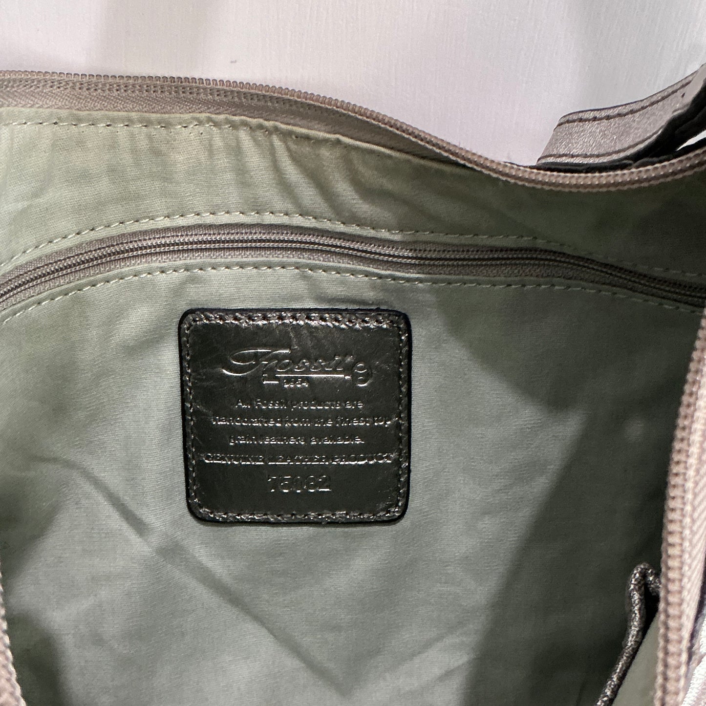 Fossil Patched Handbag
