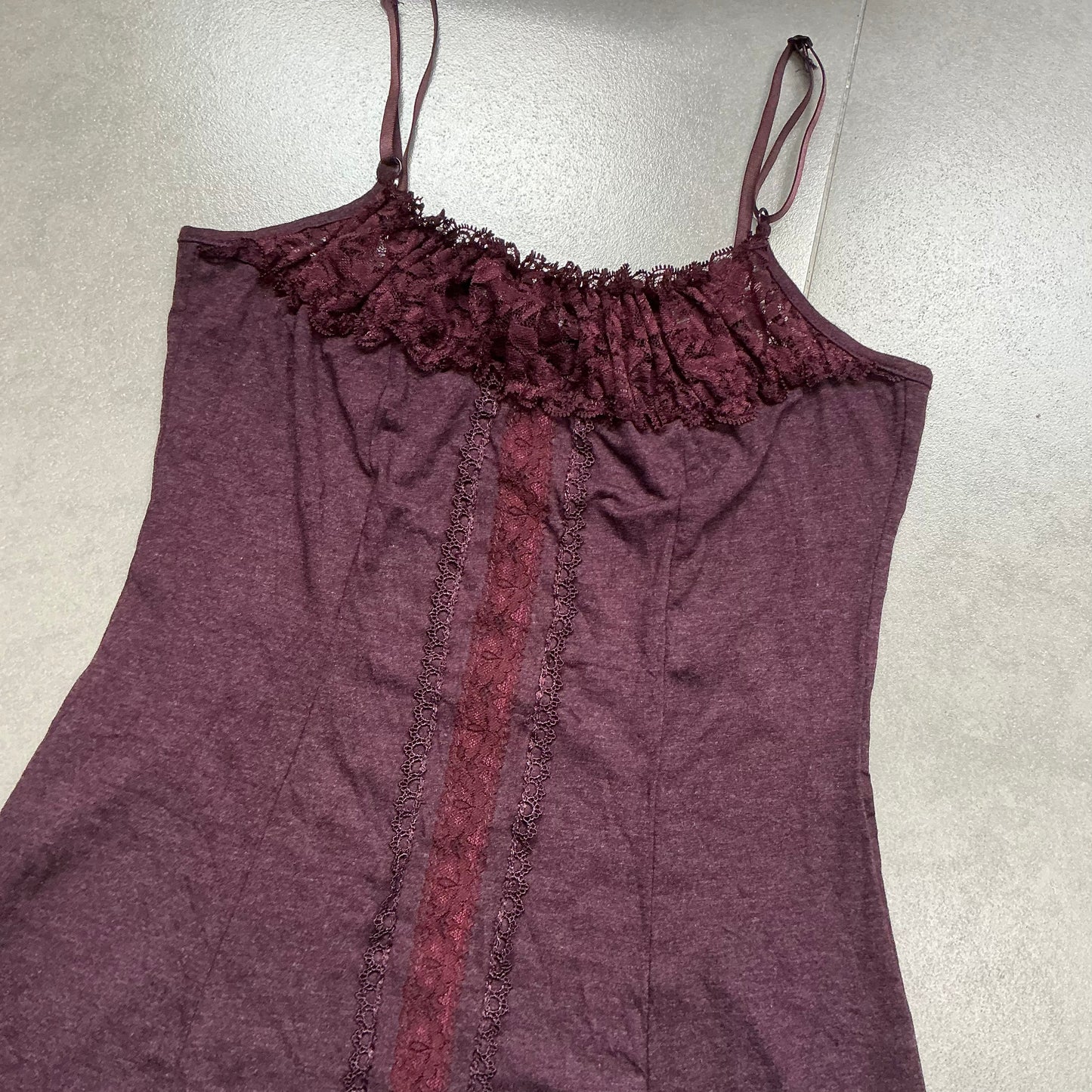 OZZ ONESTE Odds On Lace Trim Cami Dress