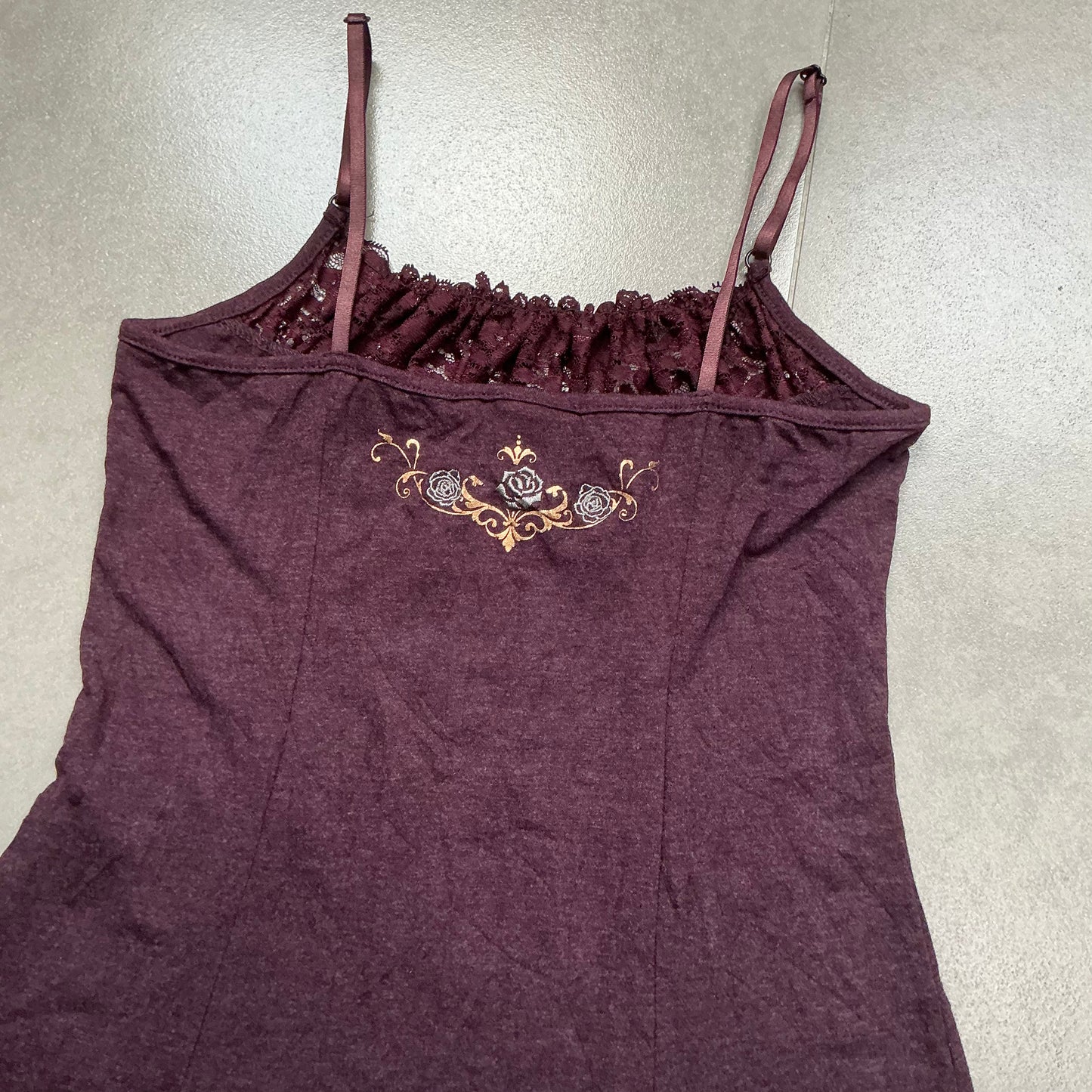 OZZ ONESTE Odds On Lace Trim Cami Dress