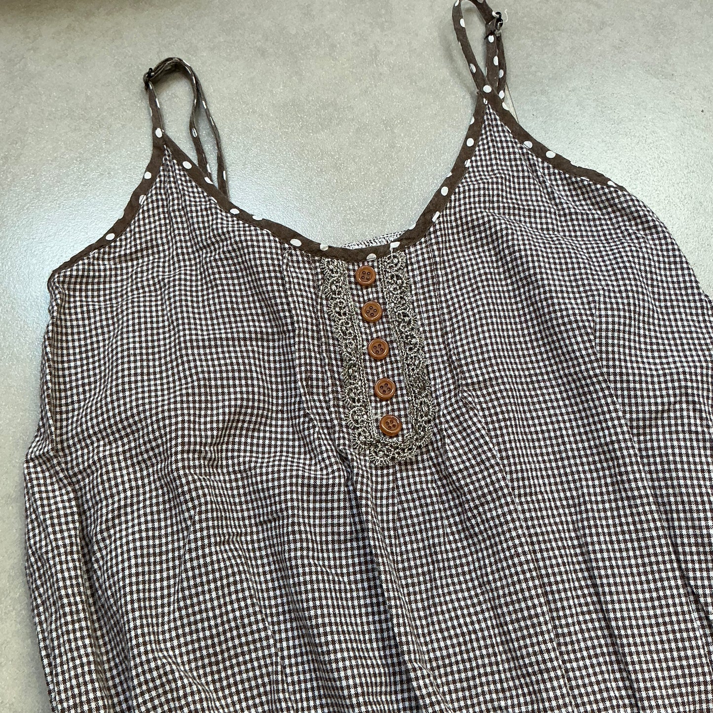 Layered Button Up Camisole