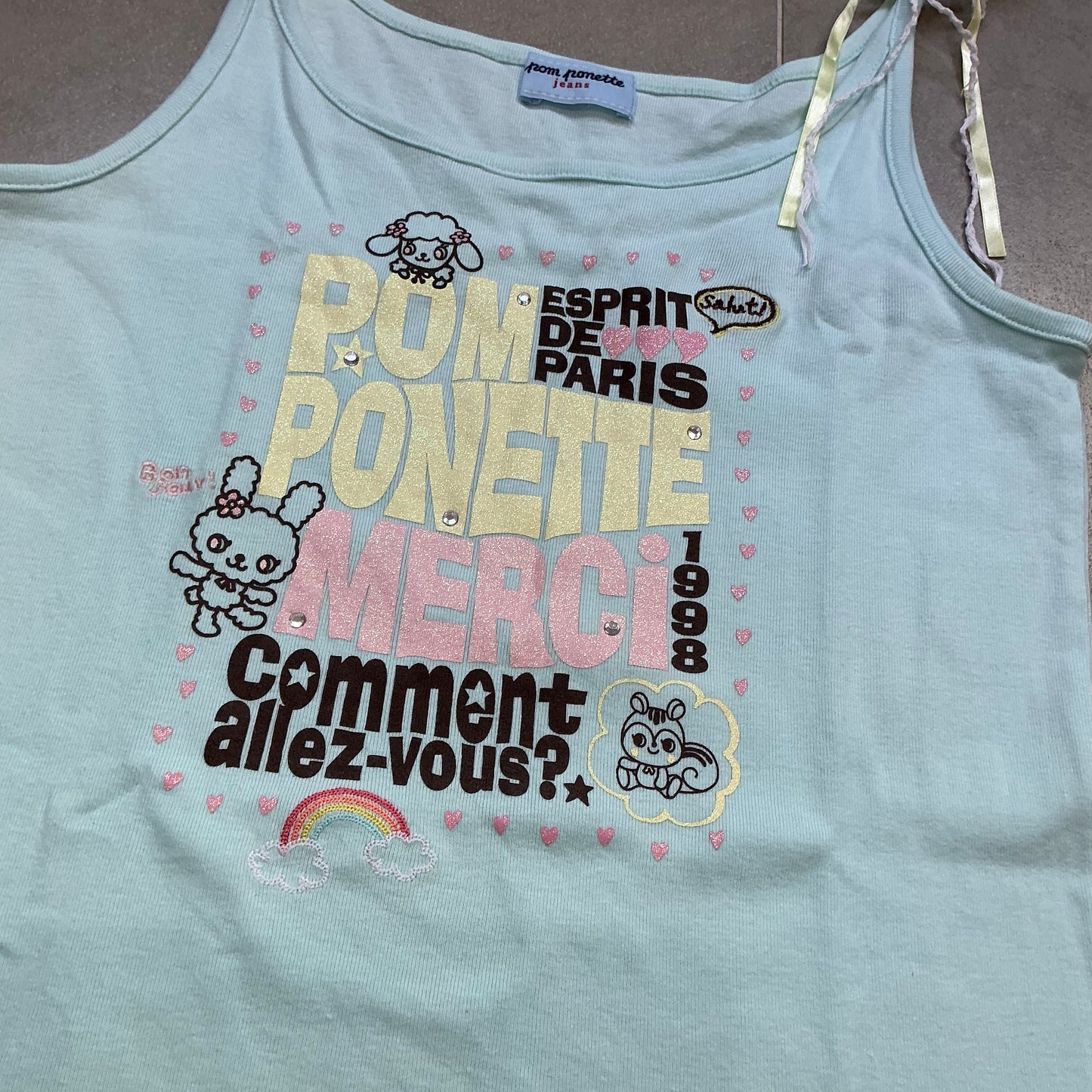 90s Pom Ponette Tank Top