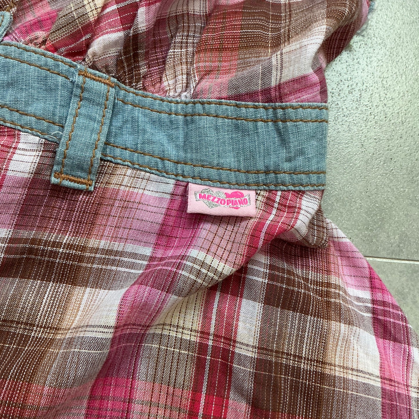Mezzo Piano Checked Camisole