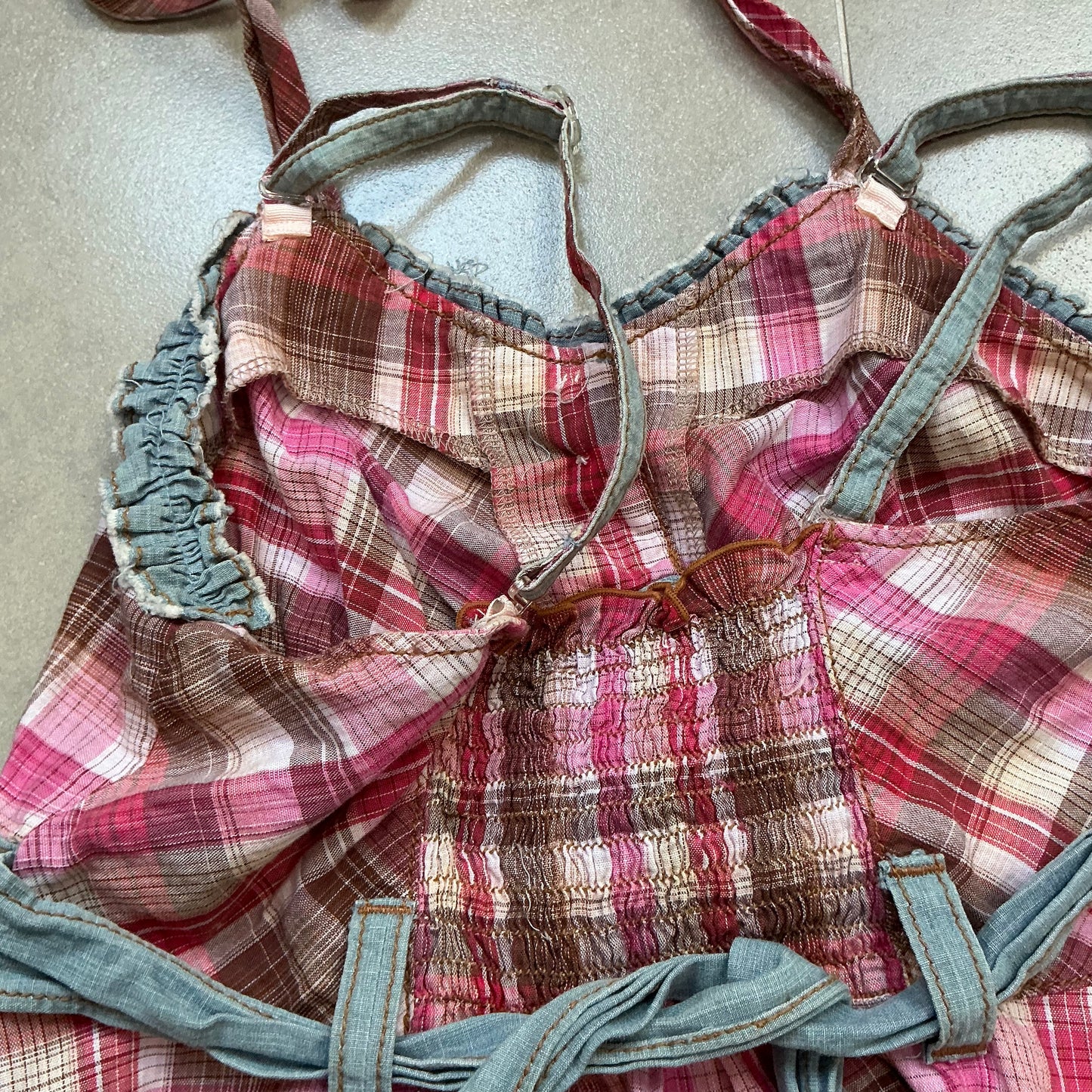 Mezzo Piano Checked Camisole